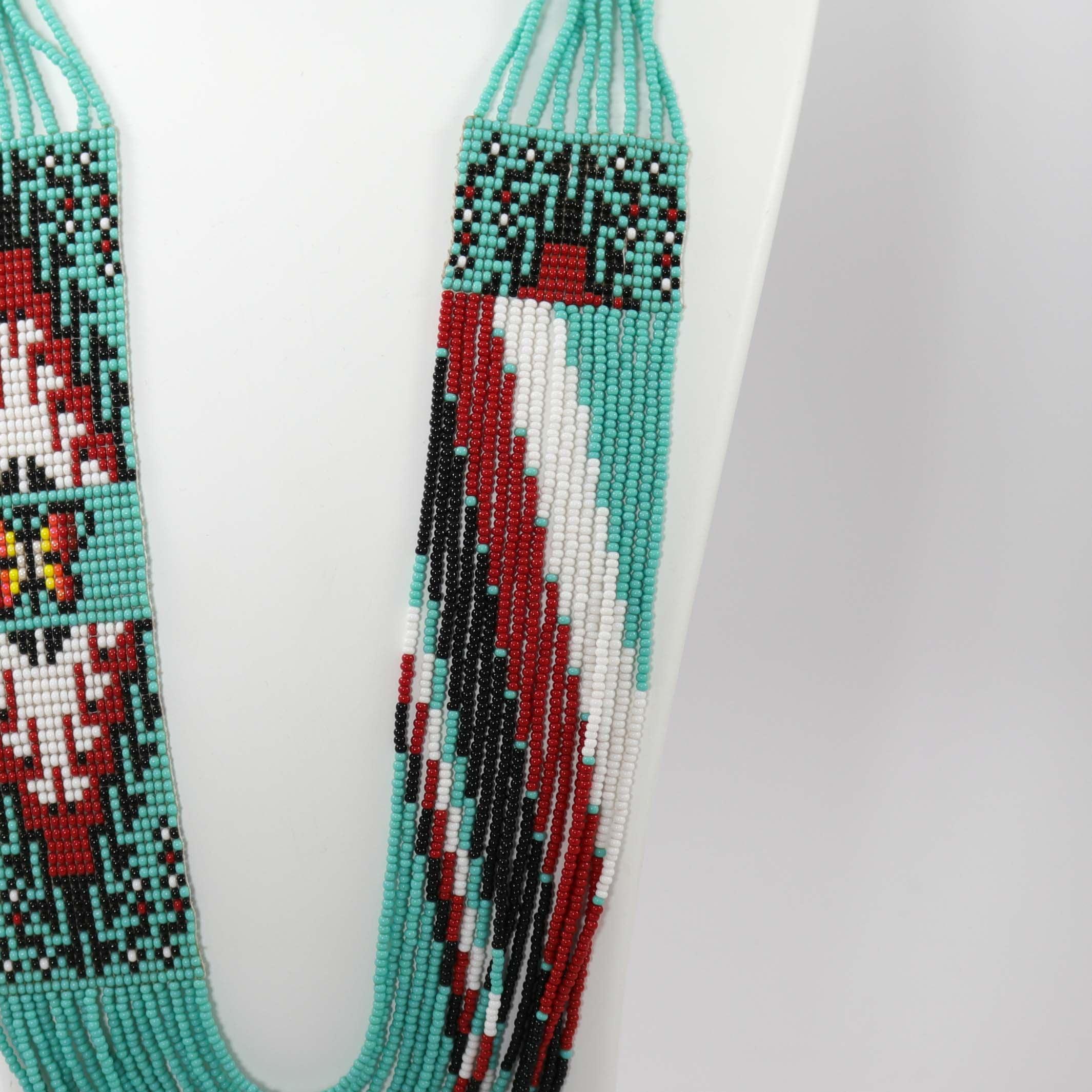 Beaded Necklace and Earring Set - Image 5