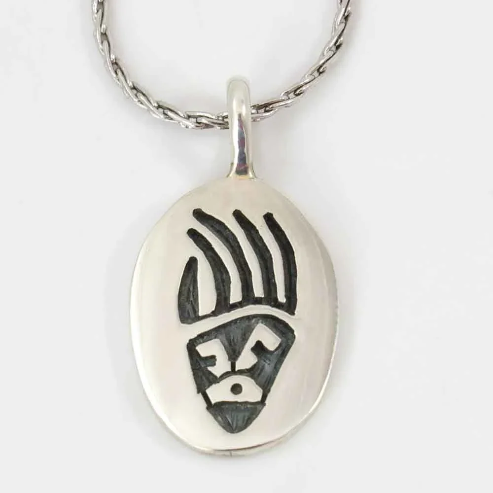 Hopi Bear Paw Pendant