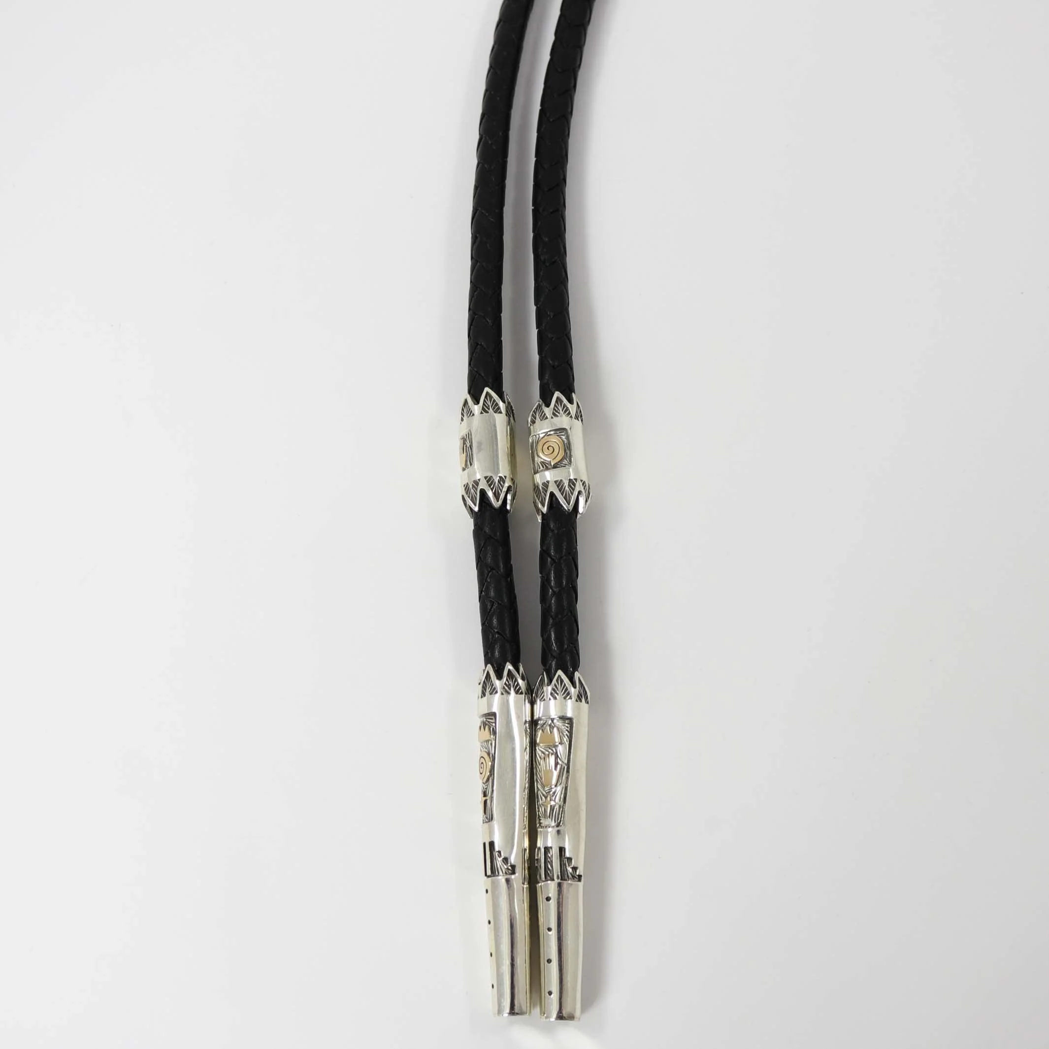 Bisbee Turquoise Archer Bola Tie - Image 6