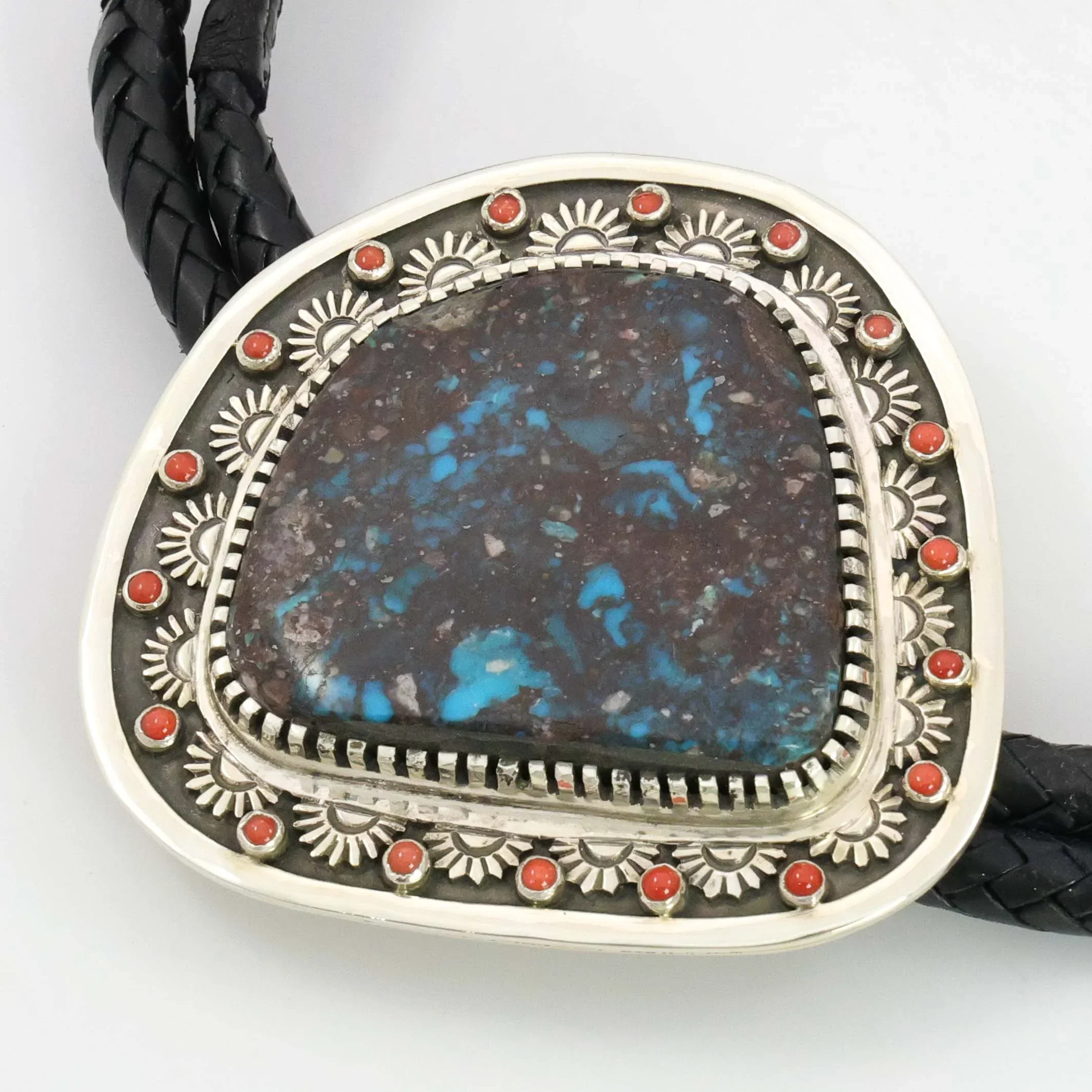 Bisbee Turquoise Bola Tie - Image 3
