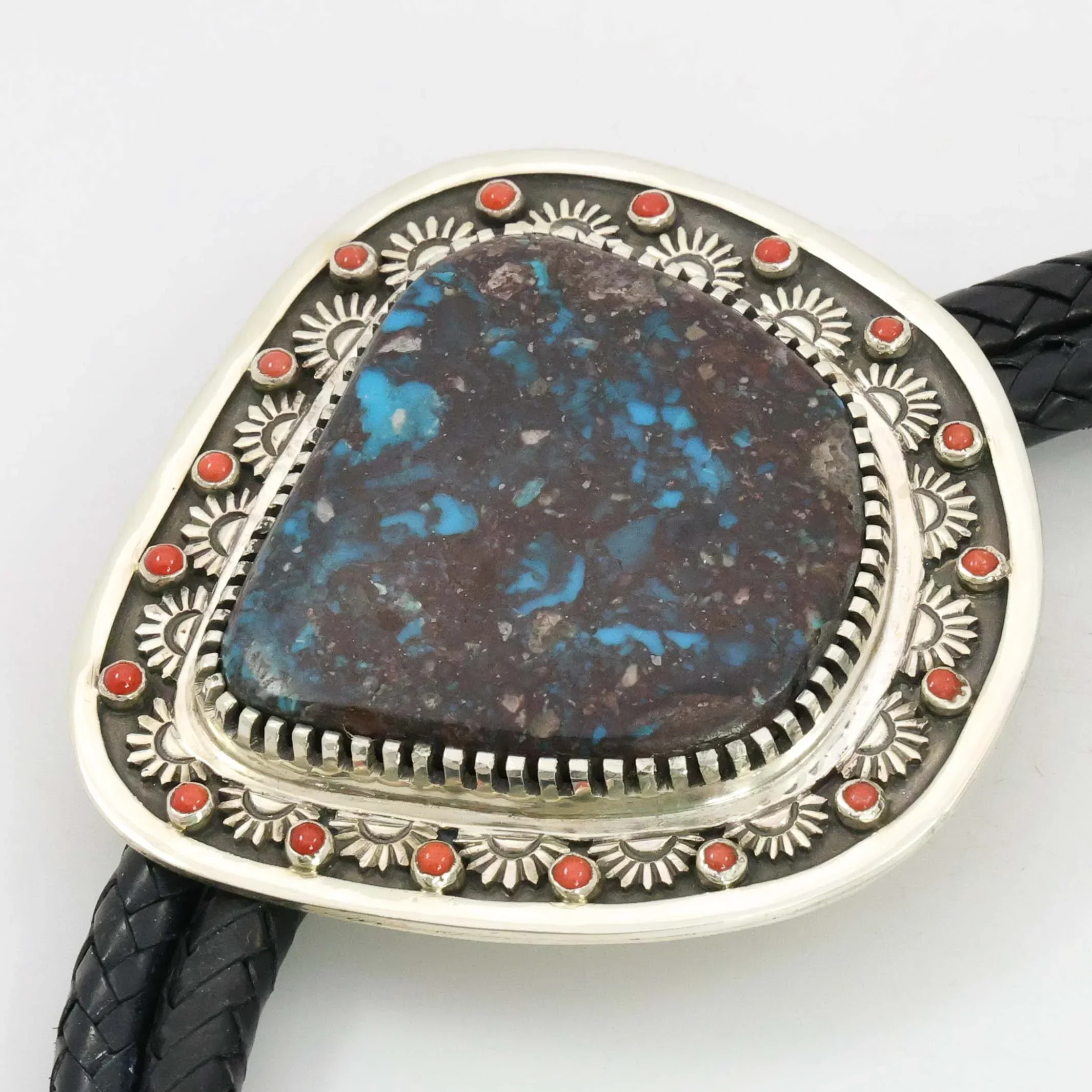 Bisbee Turquoise Bola Tie - Image 4