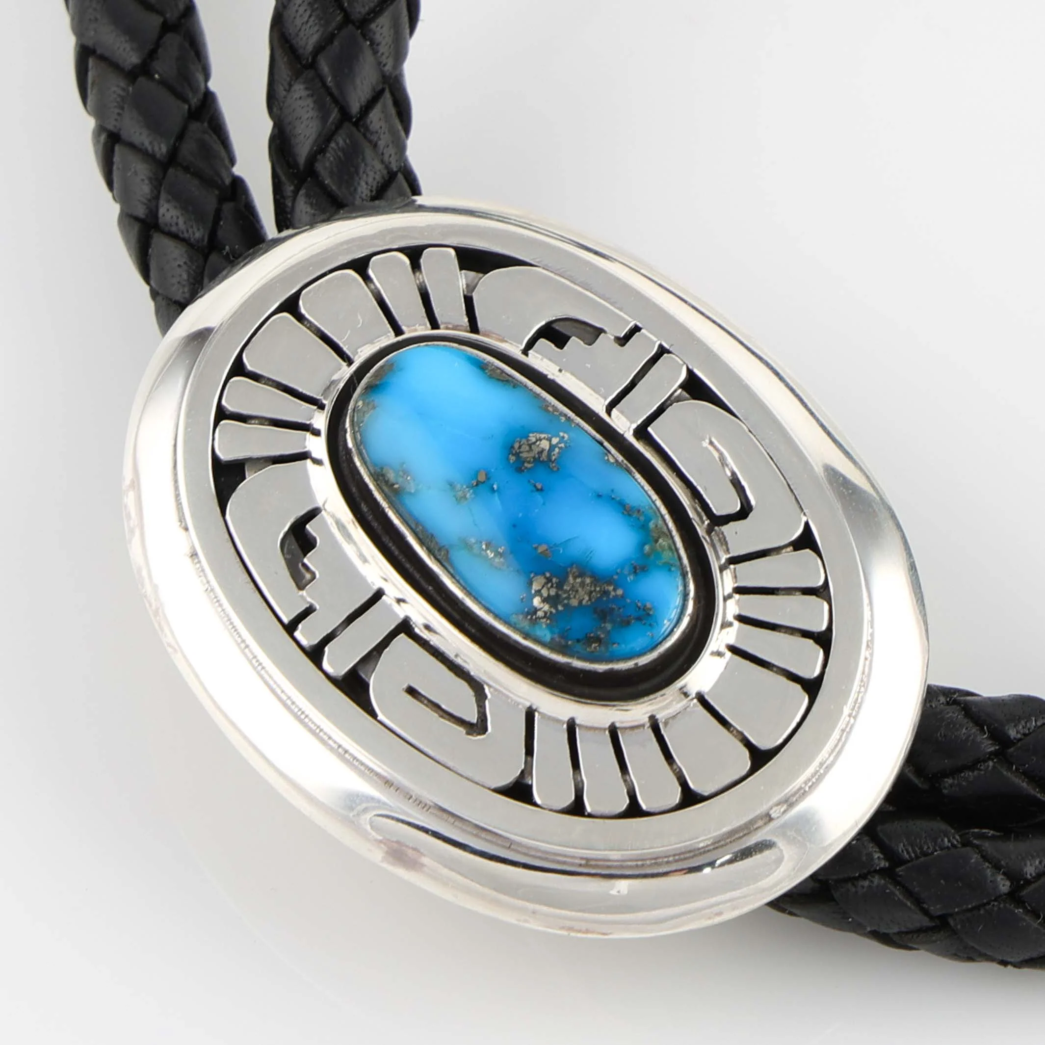 Bisbee Turquoise Bola Tie - Image 3