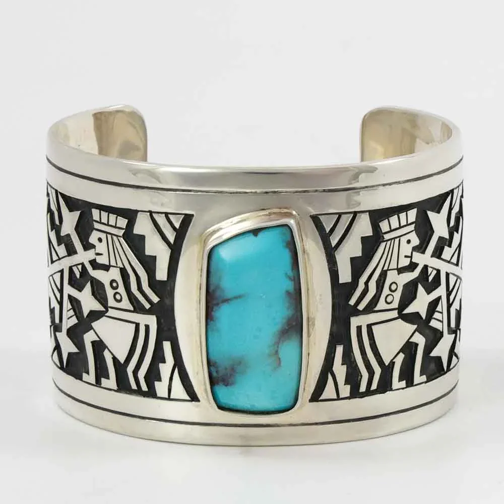 Bisbee Turquoise Cuff - Image 2