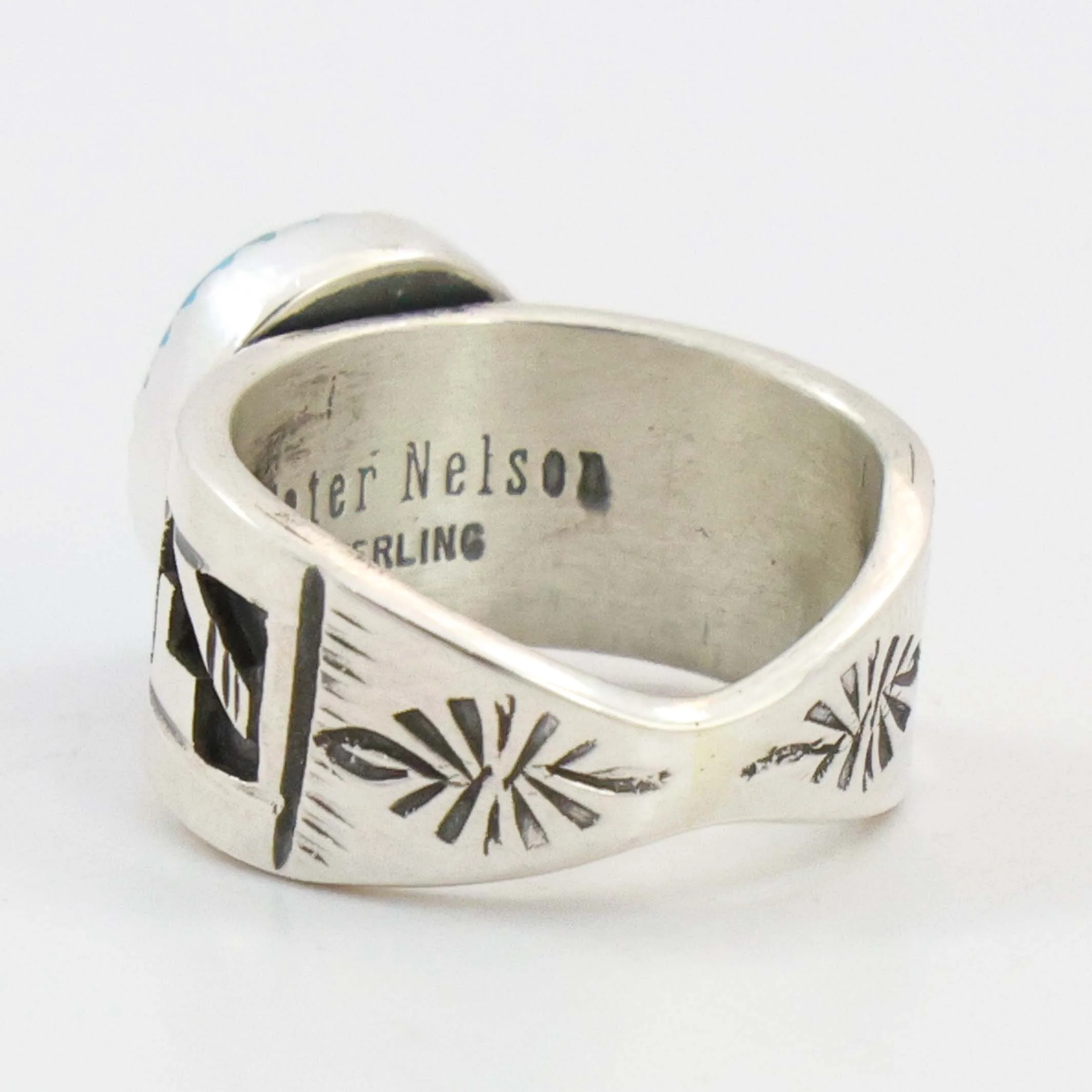 Blue Bird Turquoise Ring - Image 3