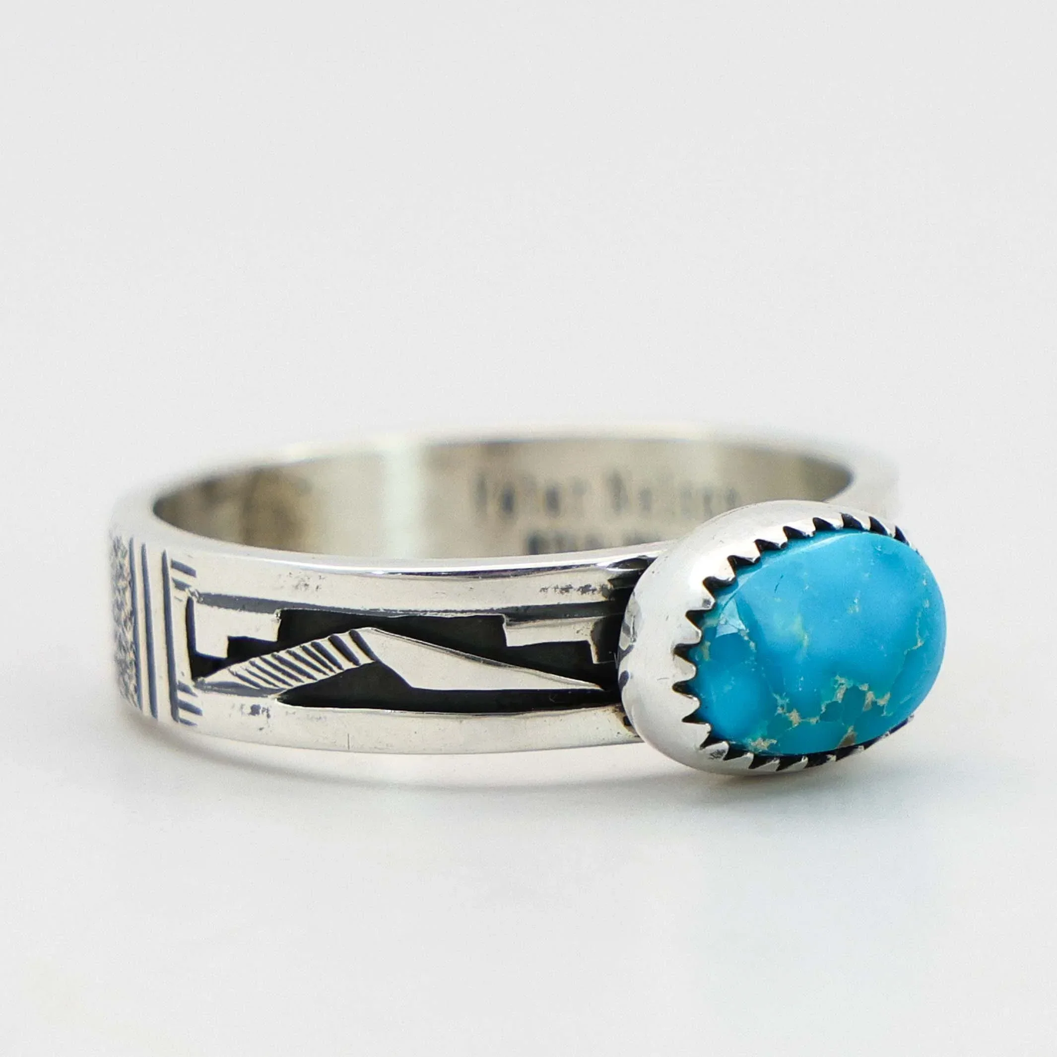 Blue Bird Turquoise Ring - Image 2