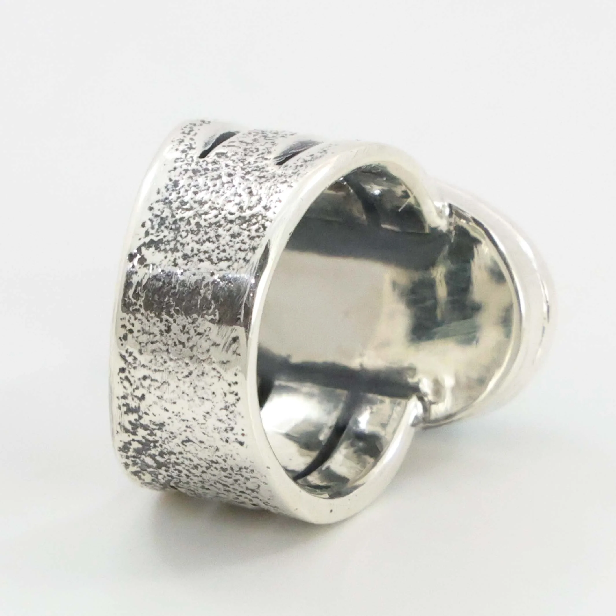 Blue Diamond Turquoise Ring - Image 3