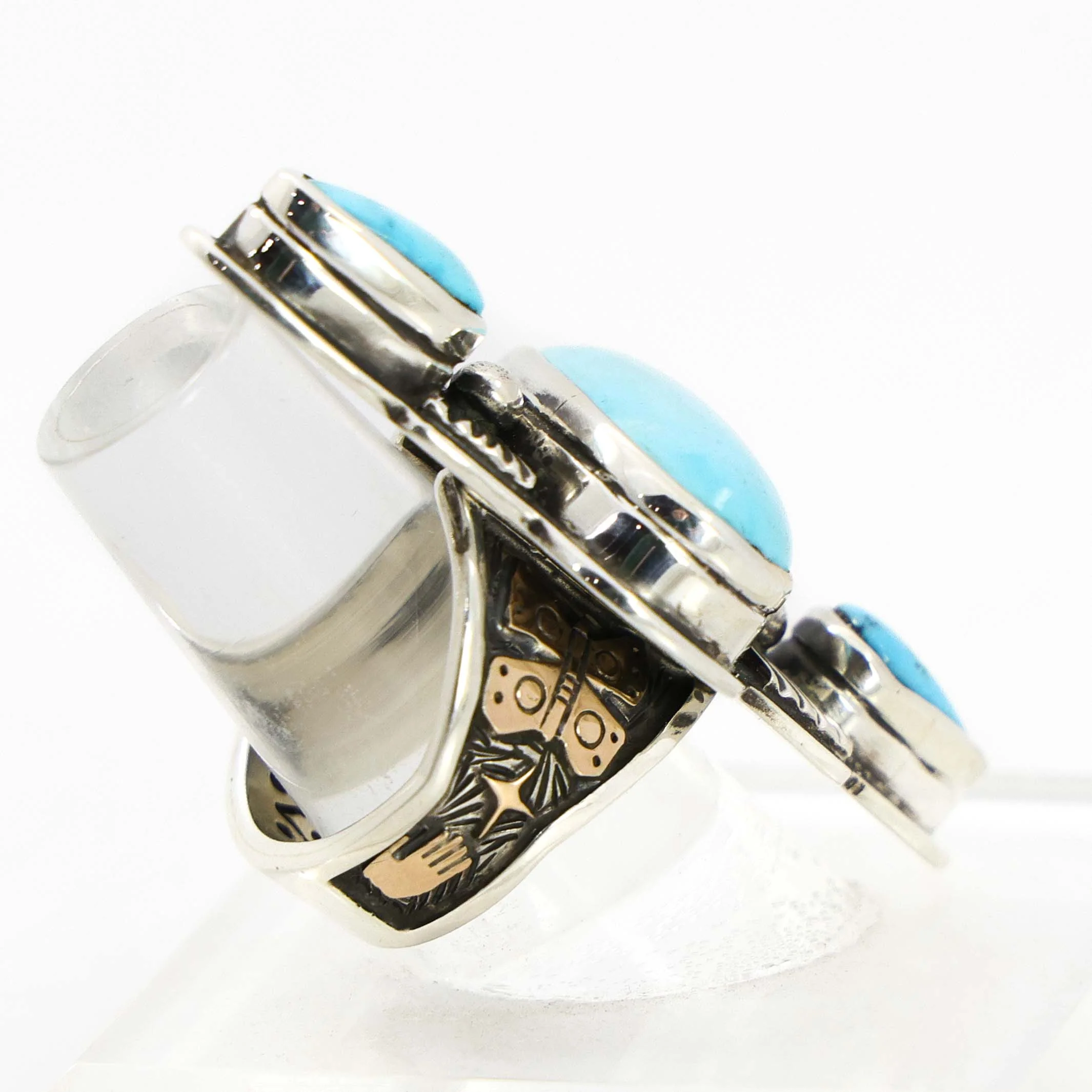 Candelaria Turquoise Ring - Image 3