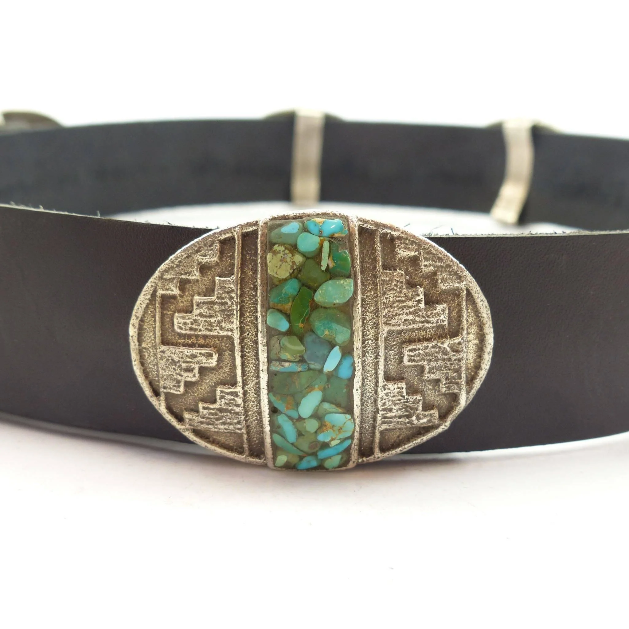 Cerrillos Turquoise Concha Belt - Image 6