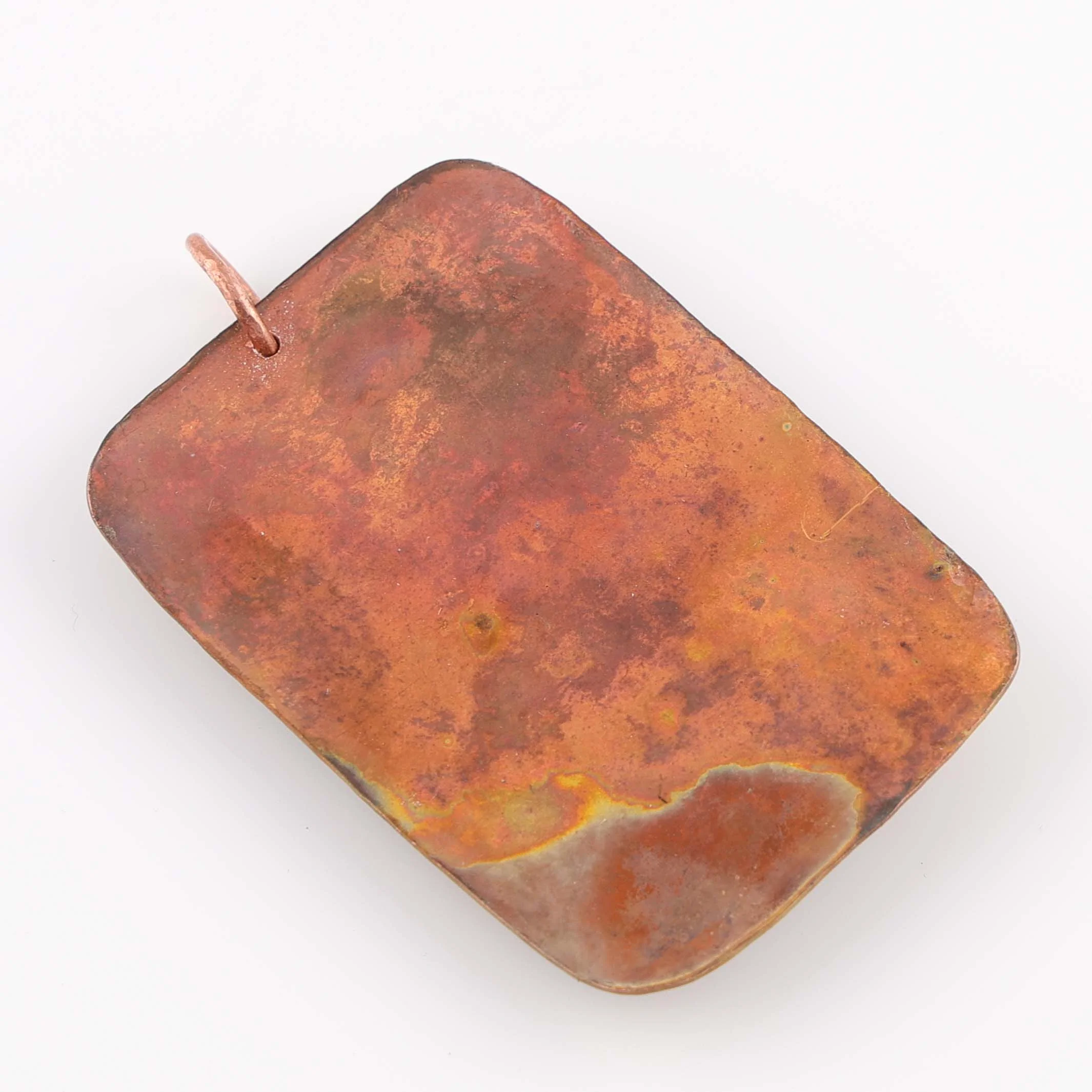 Chalcedony and Copper Pendant - Image 3