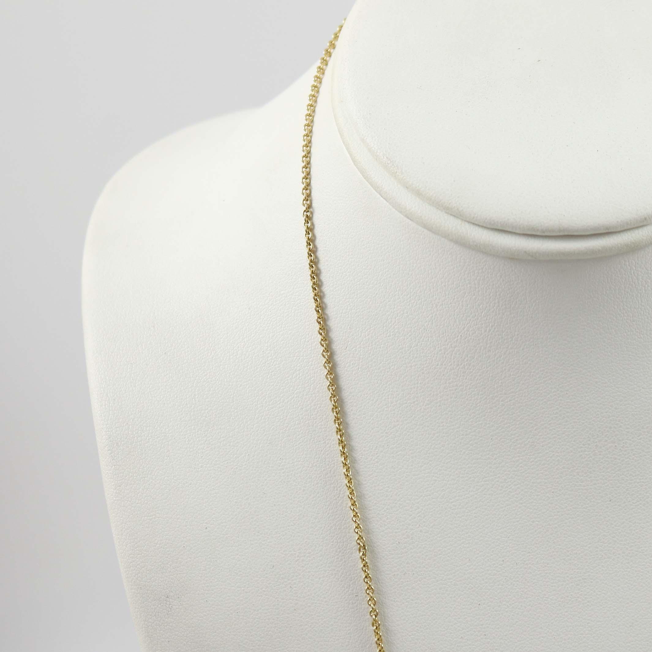 Chrysoprase Lariat Necklace - Image 3