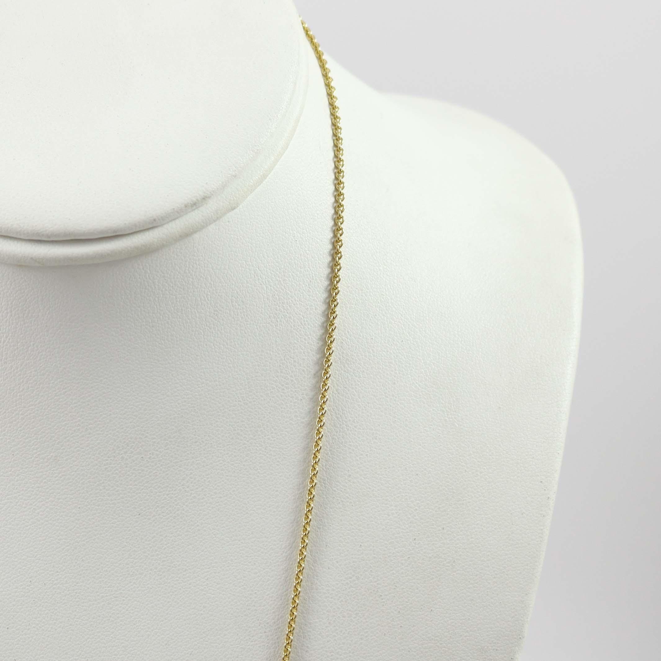 Chrysoprase Lariat Necklace - Image 4