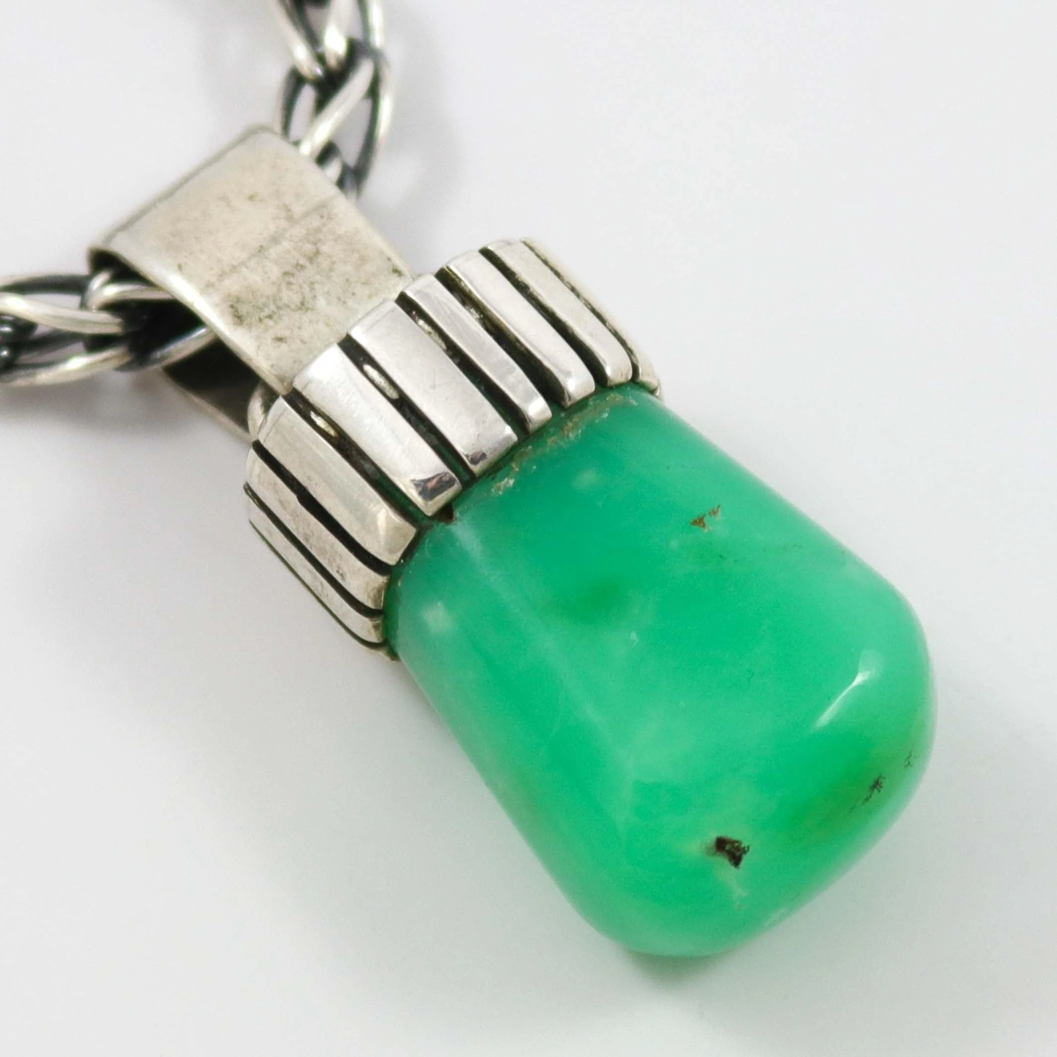 Chrysoprase Pendant - Image 4