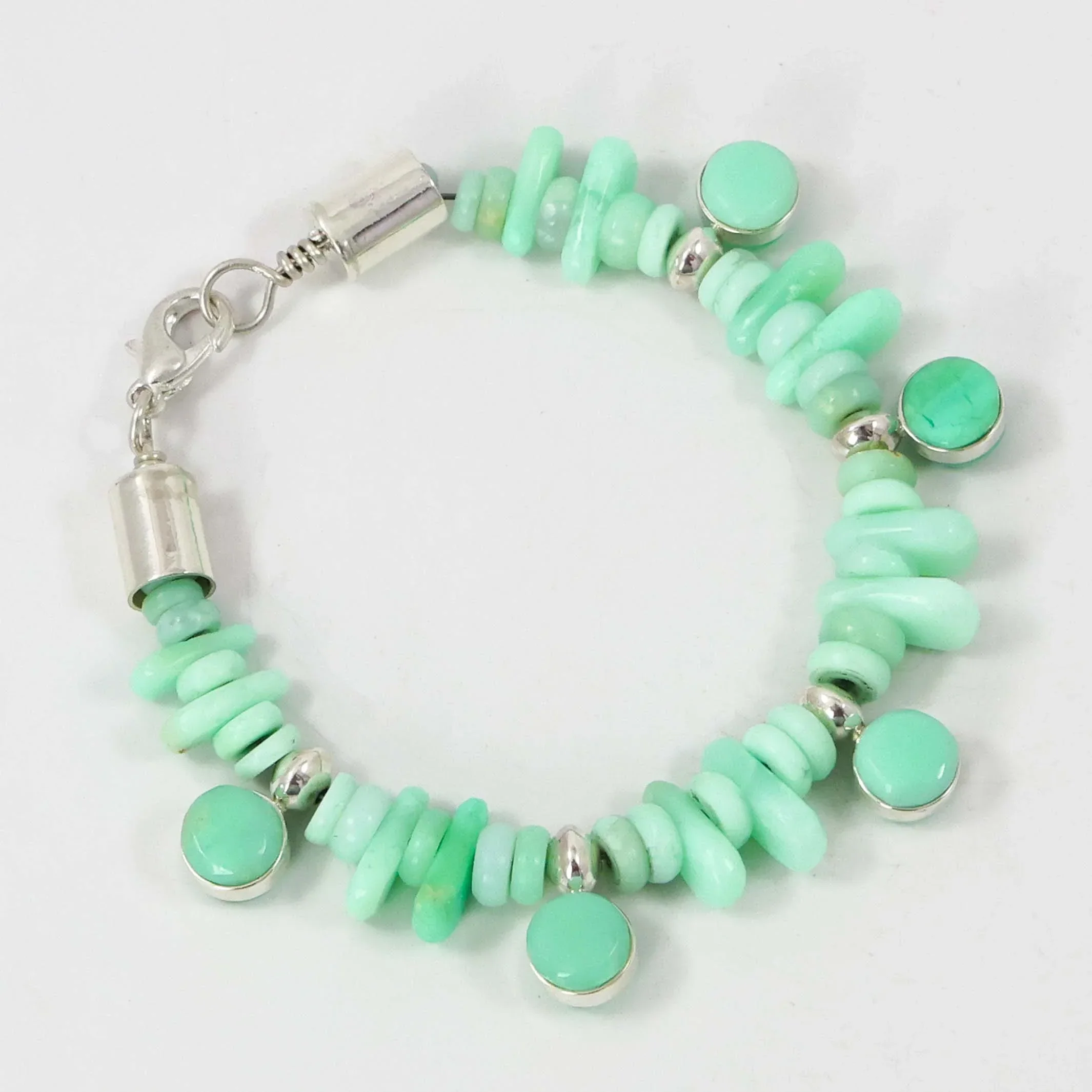 Chrysoprase Treasure Bracelet - Image 2