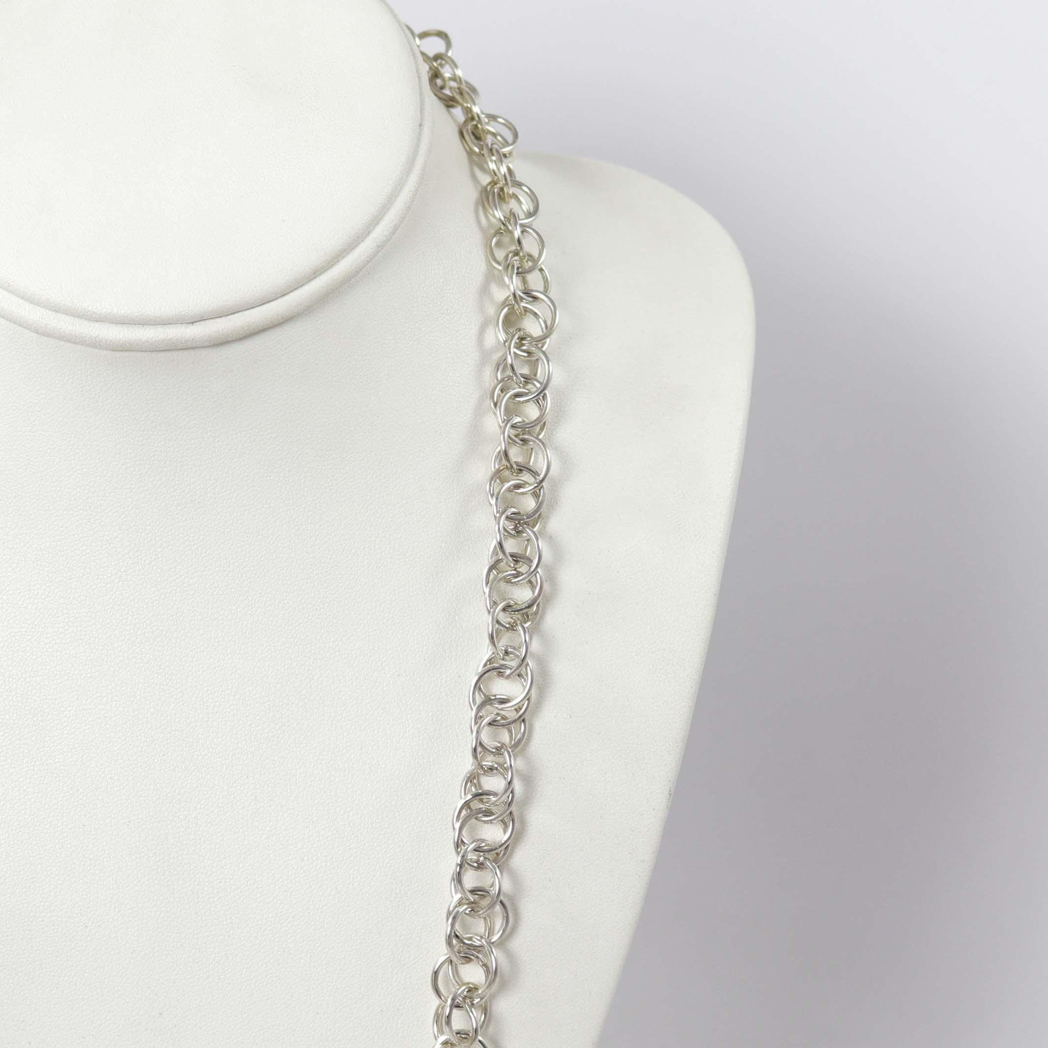 Circular Chain Necklace - Image 4