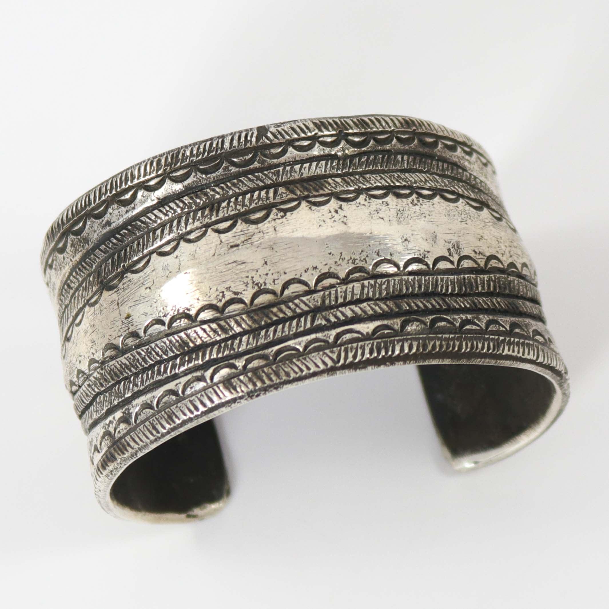 Coin Silver Cuff