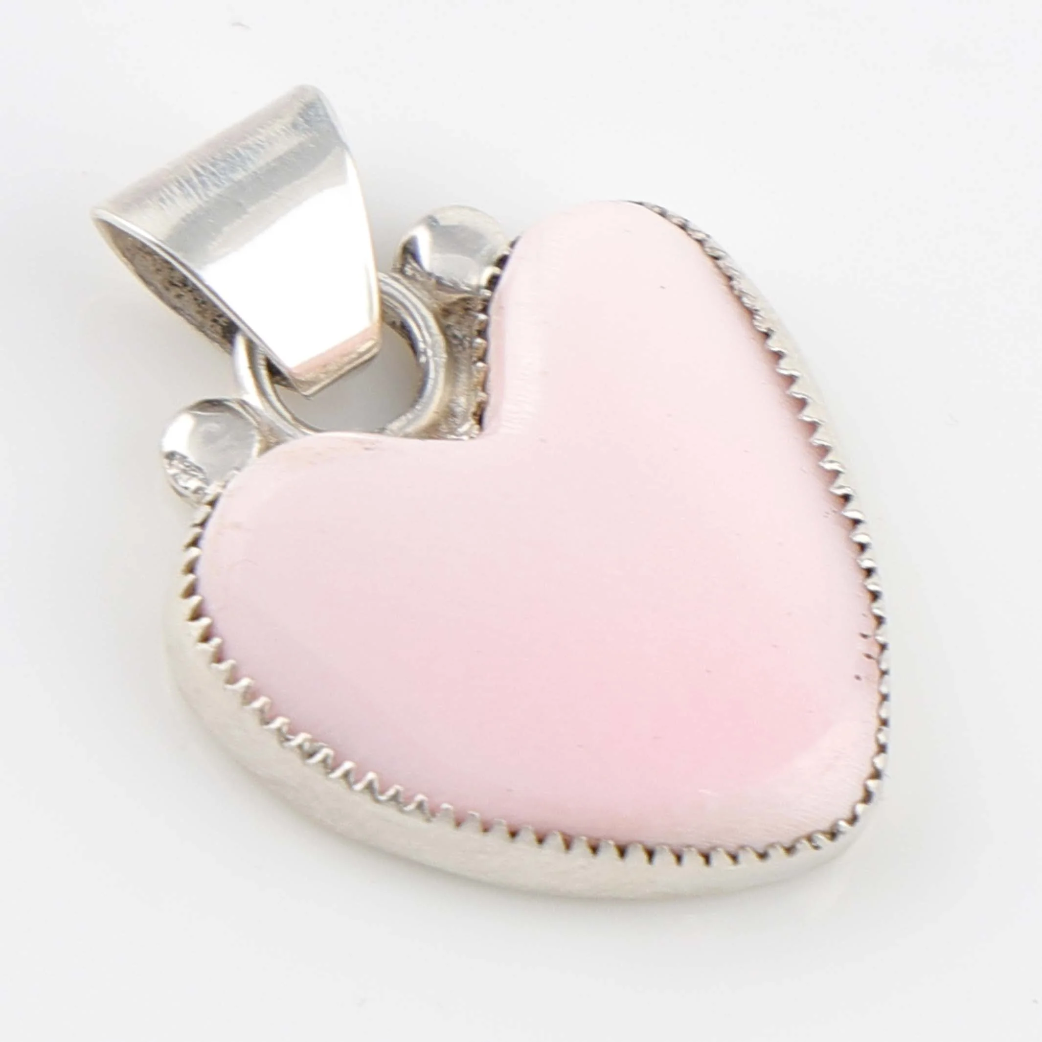 Conch Shell Heart Pendant - Image 2