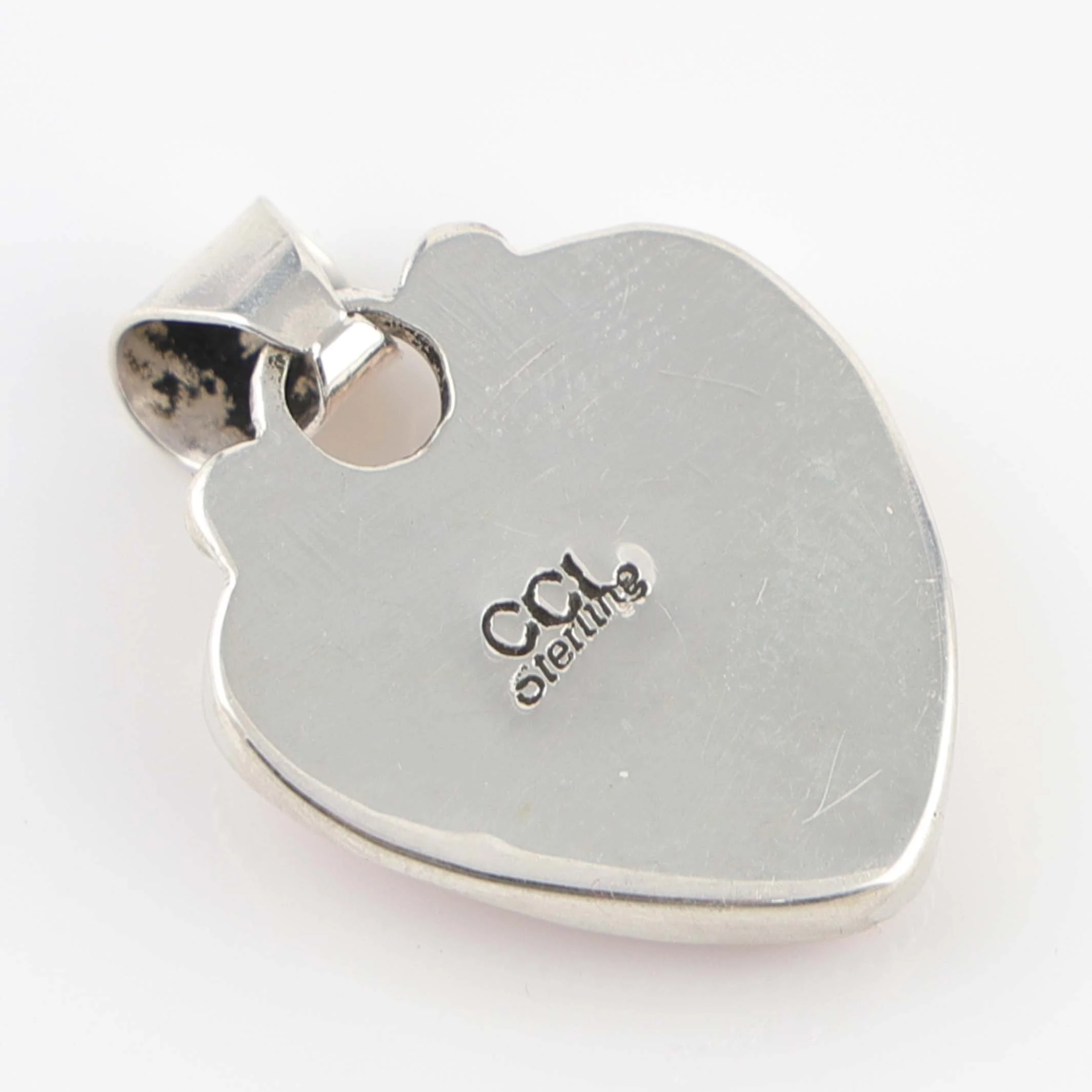 Conch Shell Heart Pendant - Image 3