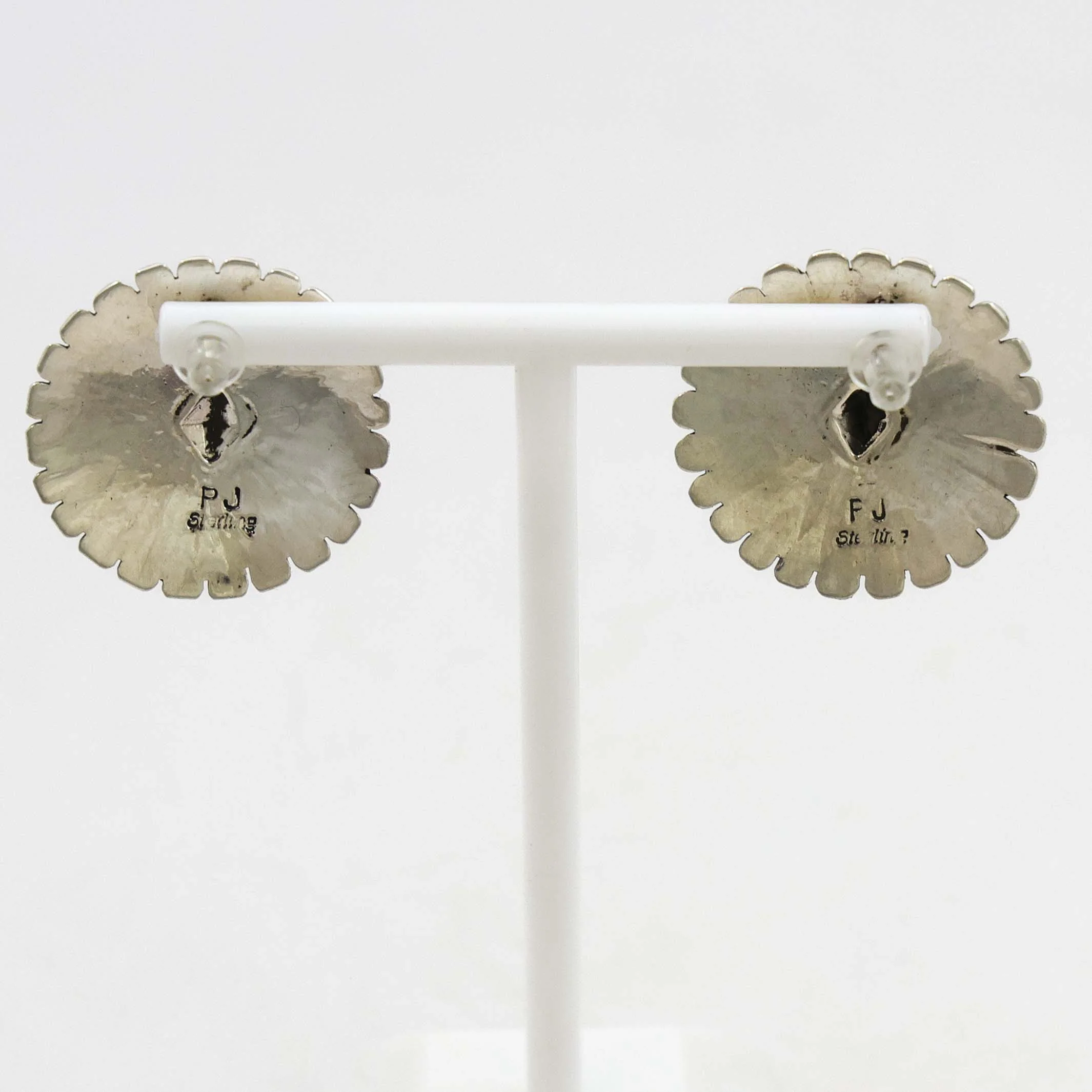 Silver Concho Earrings - Image 2