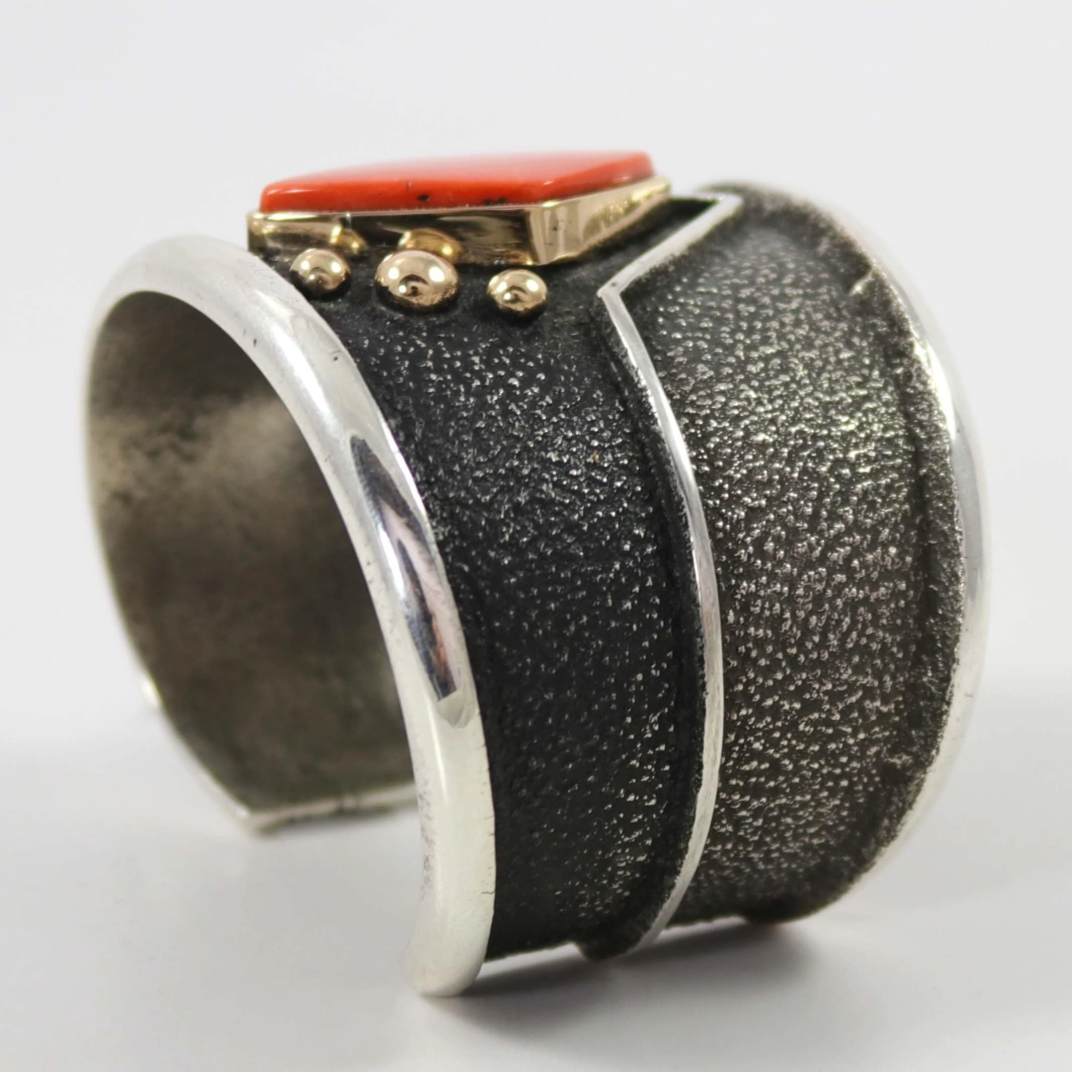 Coral and Turquoise Cuff - Image 3