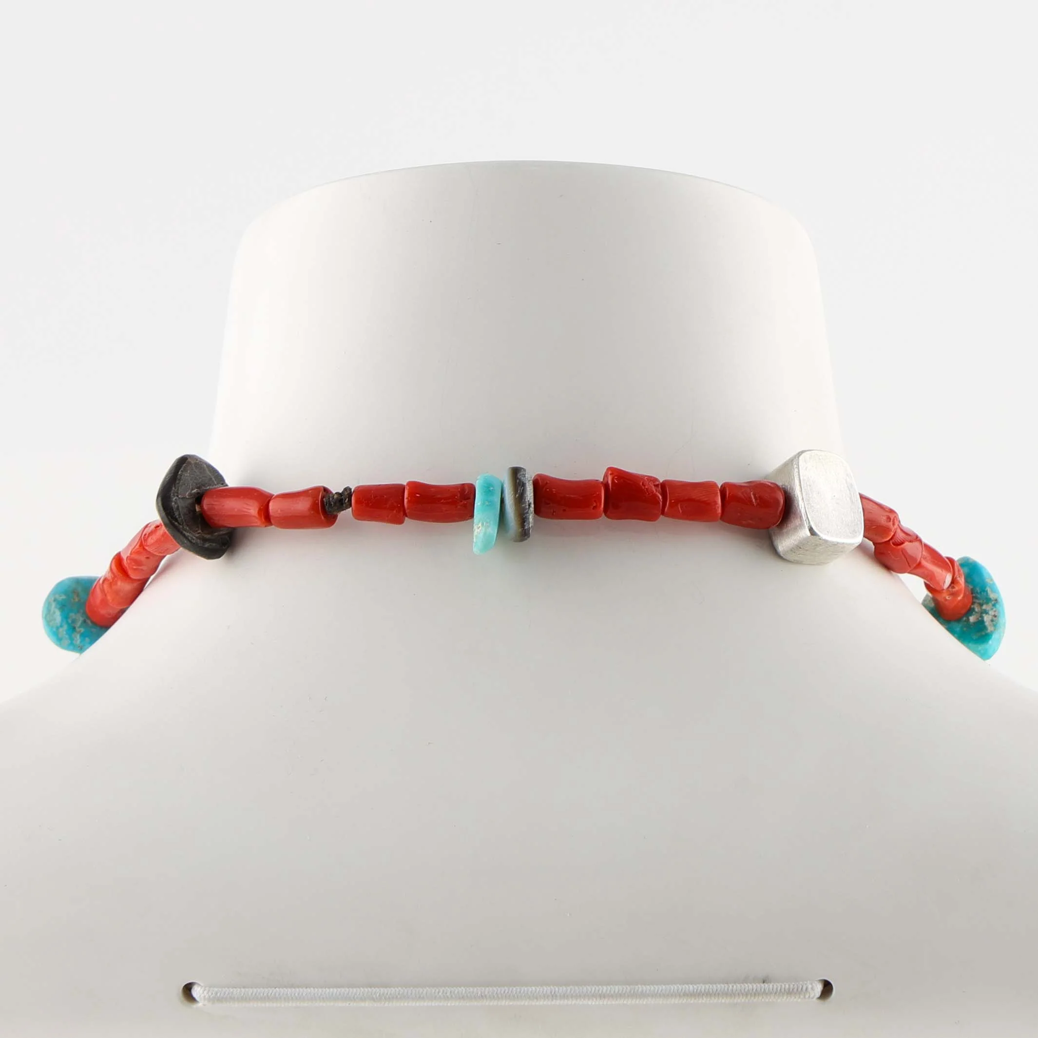 Coral and Turquoise Necklace - Image 5