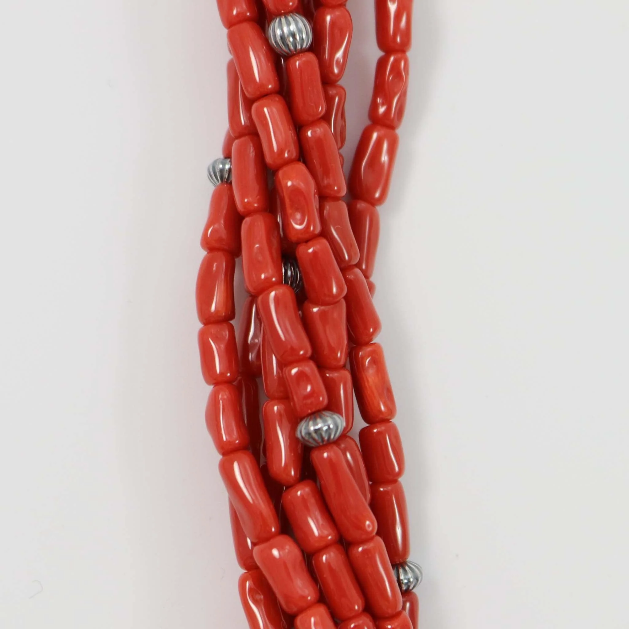 Coral Bead Necklace - Image 3