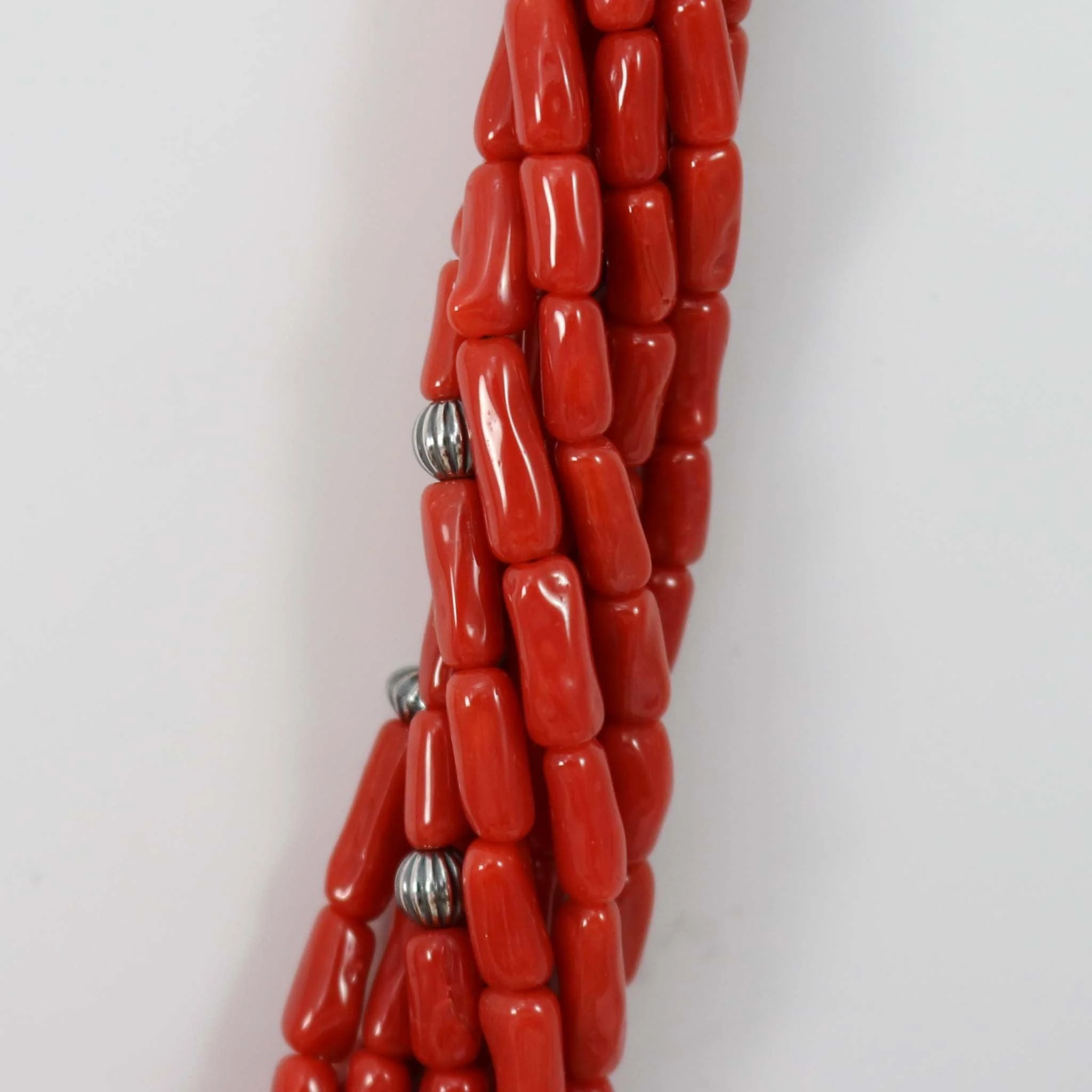 Coral Bead Necklace - Image 4