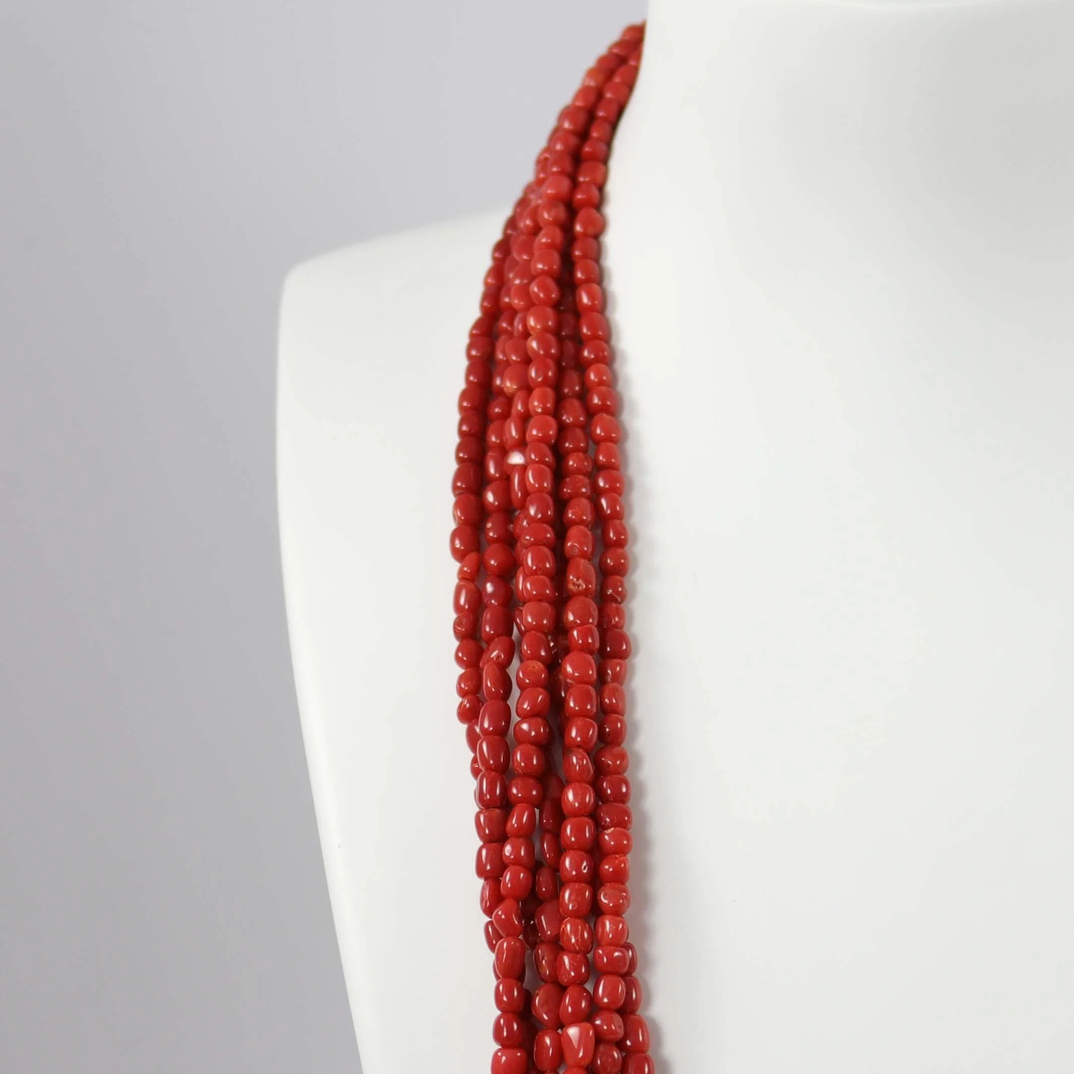 Coral Bead Necklace - Image 3
