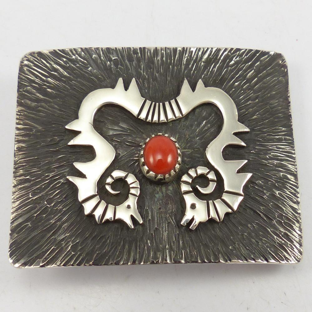 Coral Belt Buckle