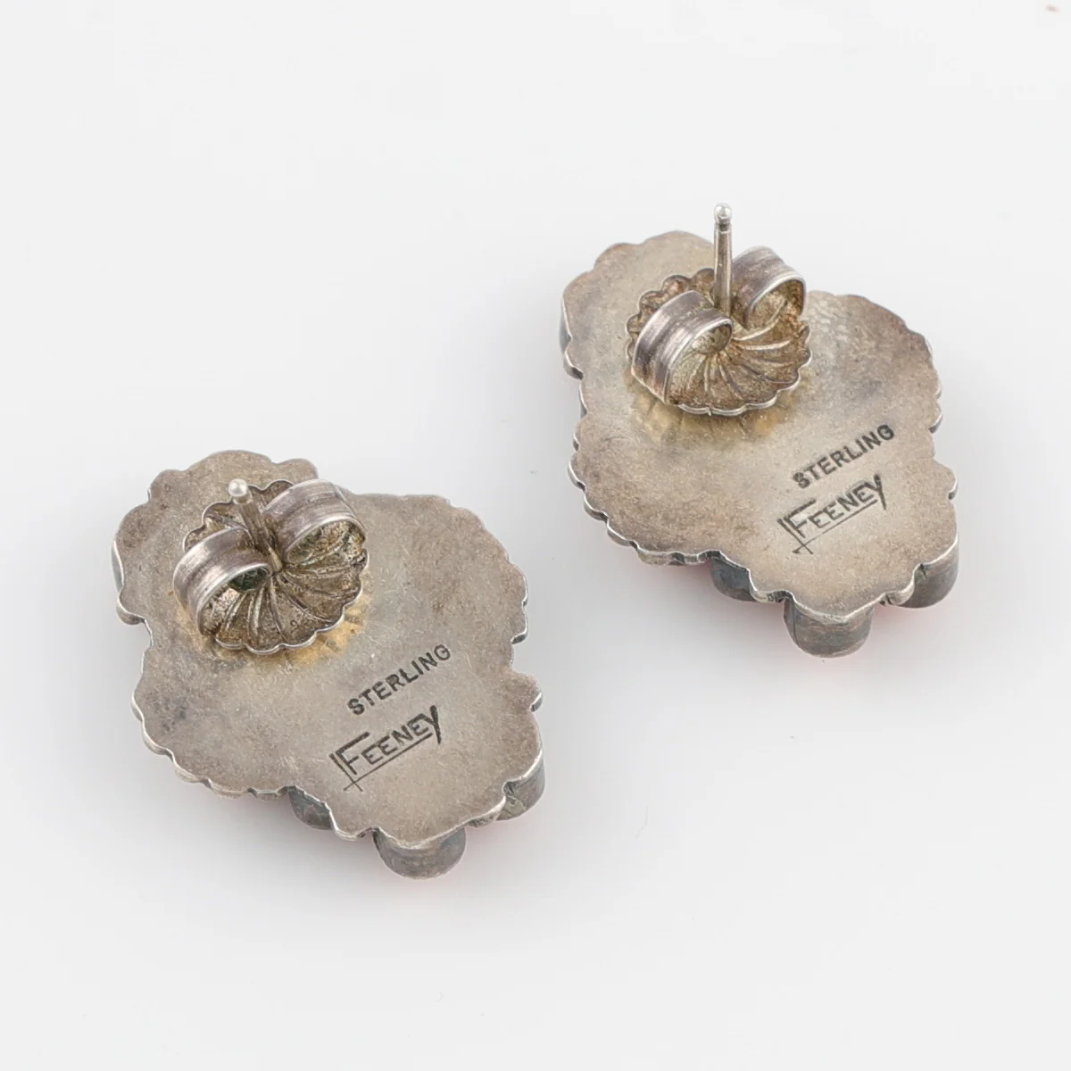 Coral Cluster Earrings - Image 3