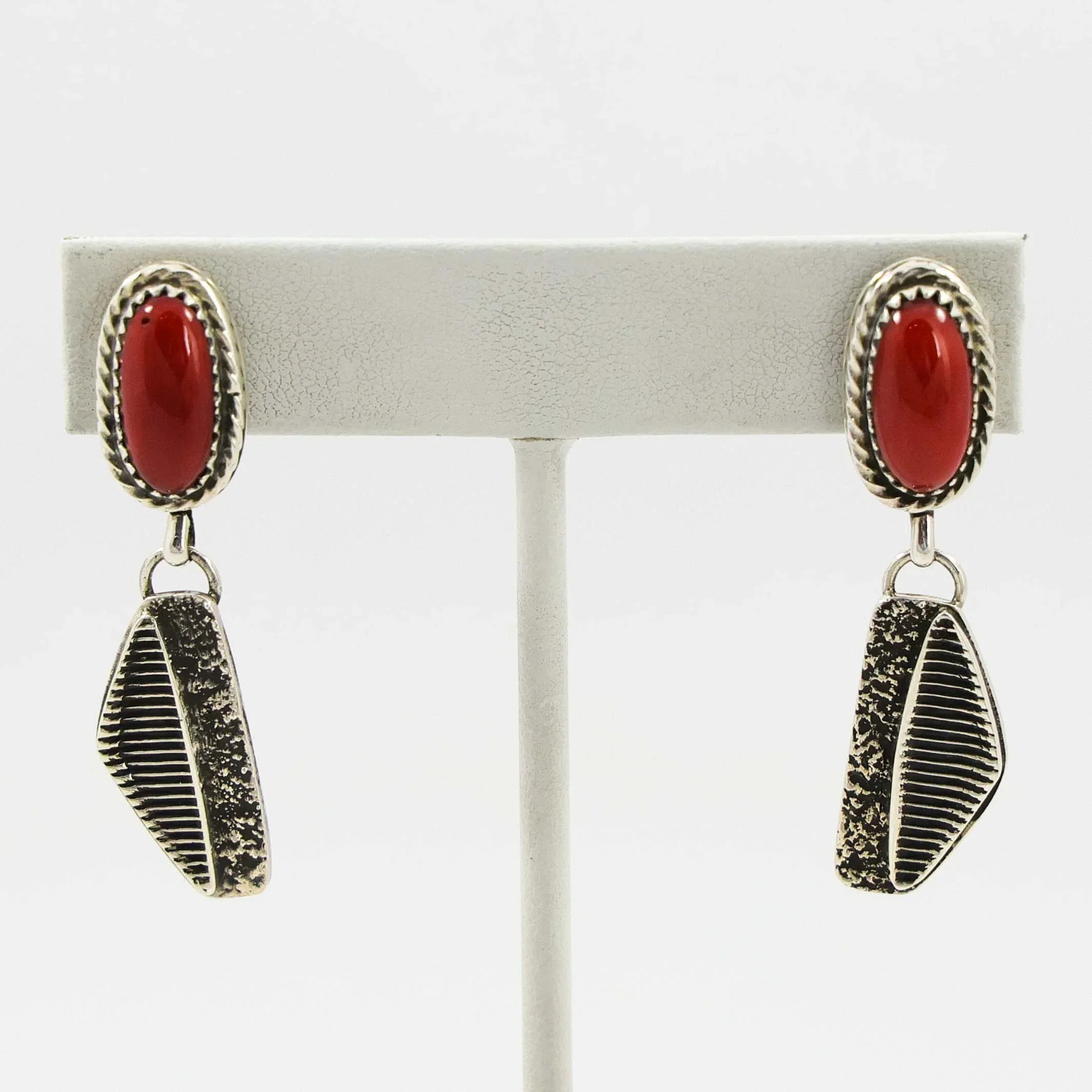 Coral Earrings