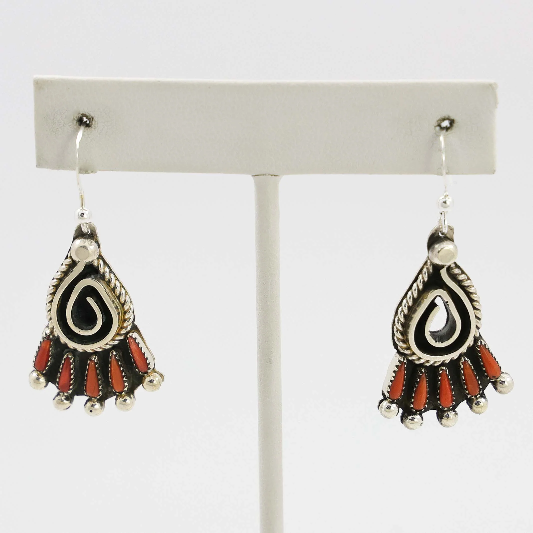 Coral Earrings
