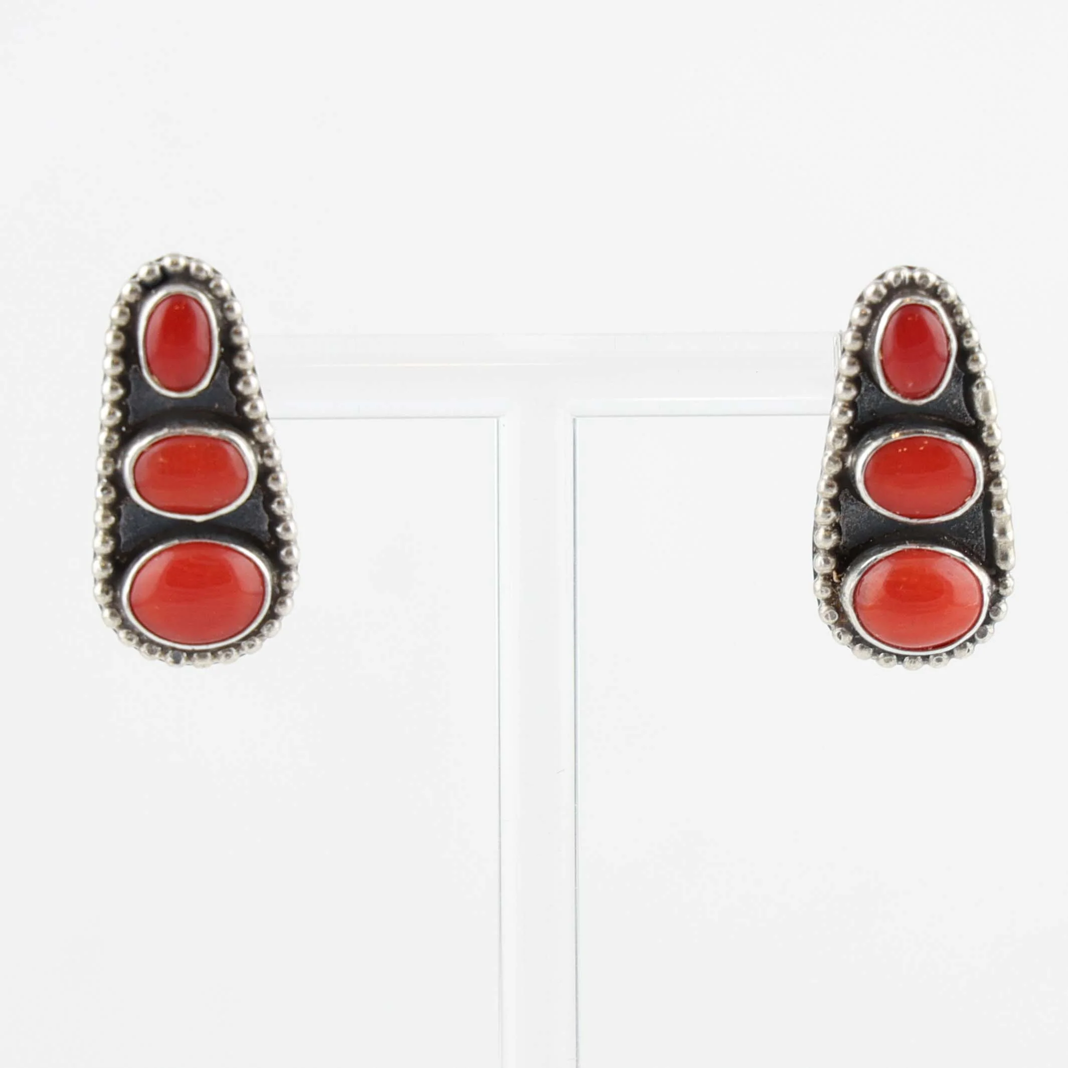 Coral Earrings