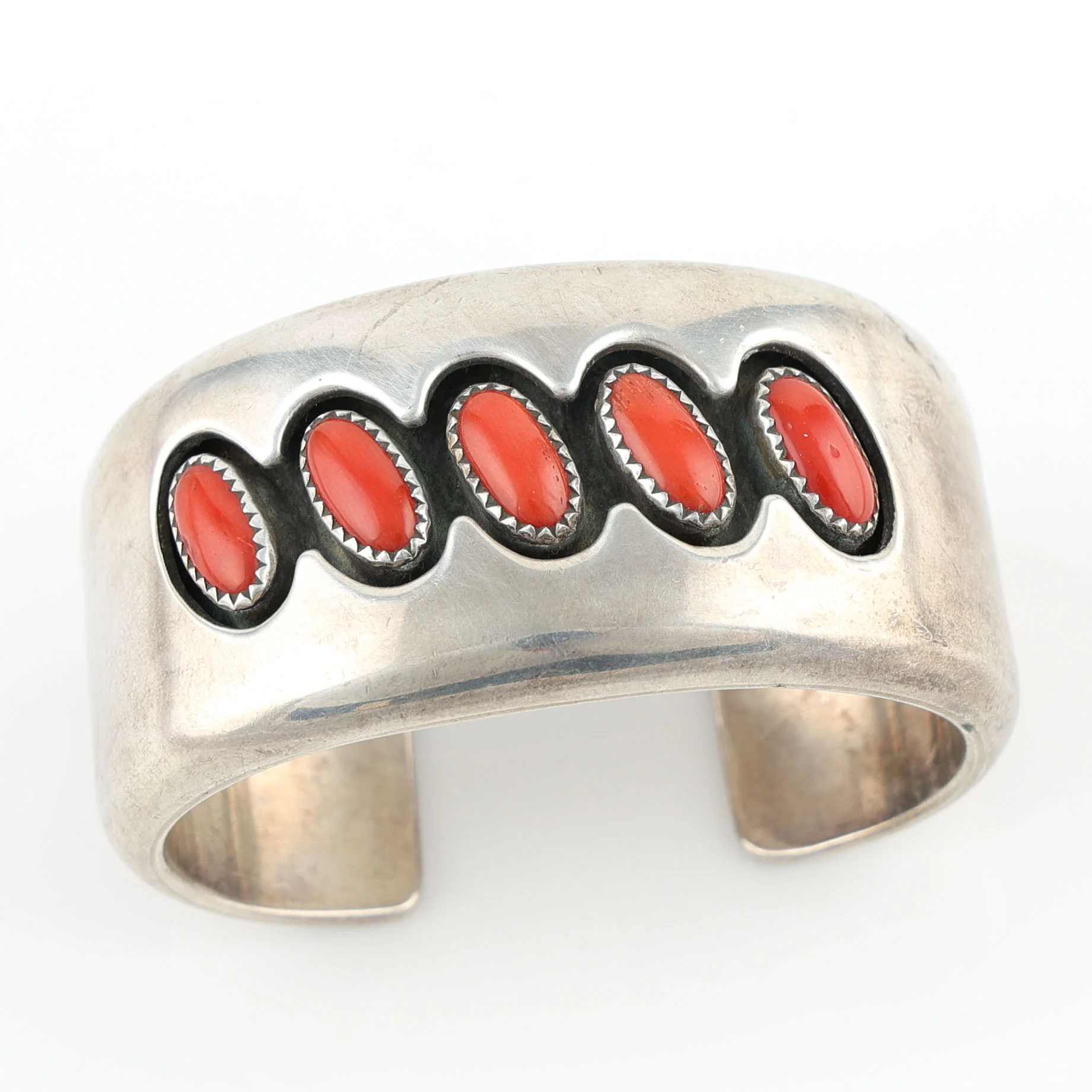 Coral Shadowbox Cuff