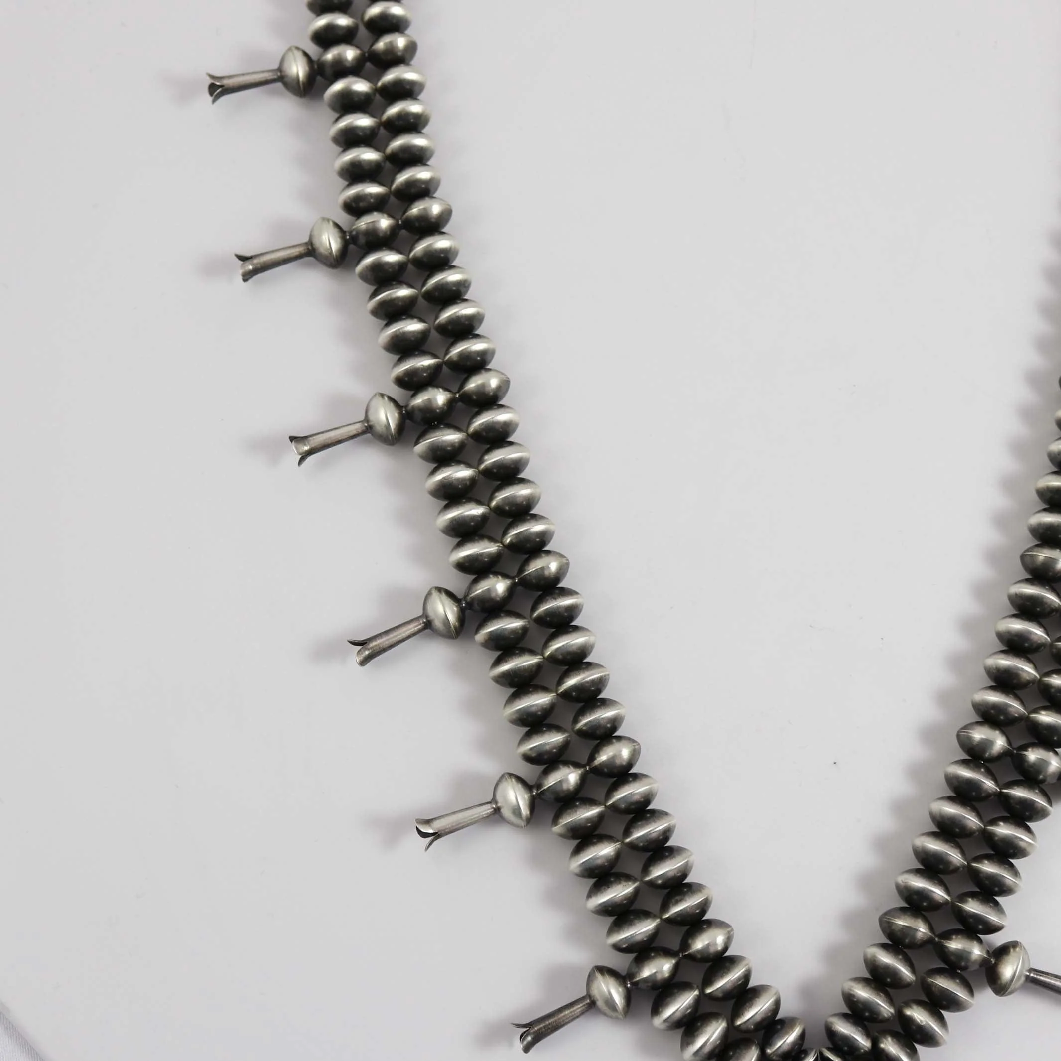 Coral Squash Blossom Necklace - Image 5