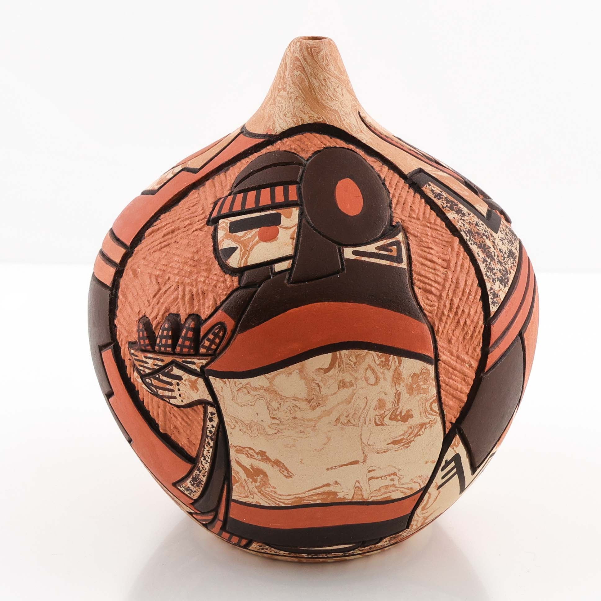 Corn Maiden and Longhair Jar