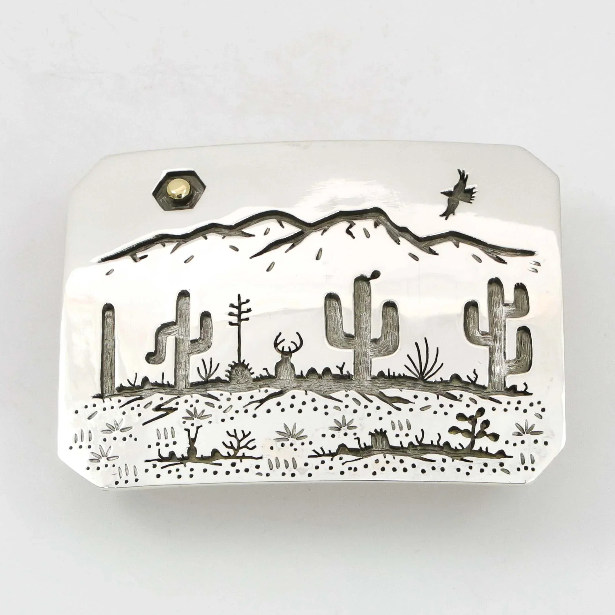 Desert Scene Buckle