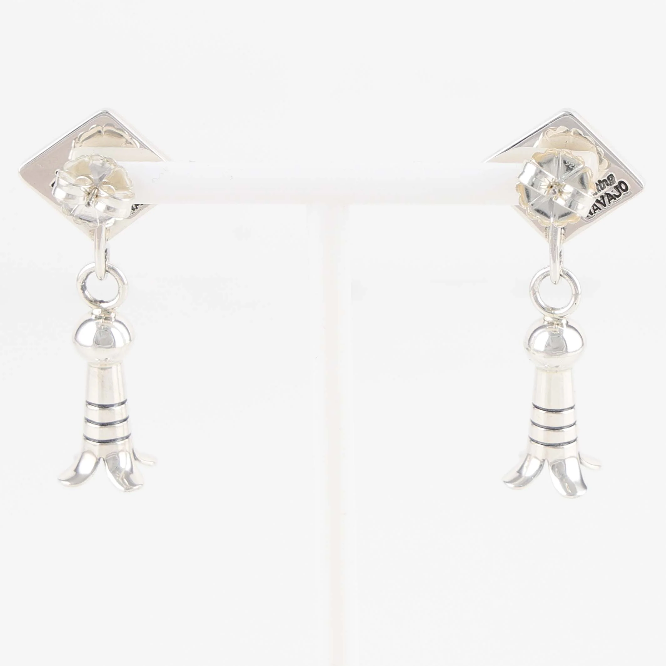 Diamond Squash Blossom Earrings - Image 2