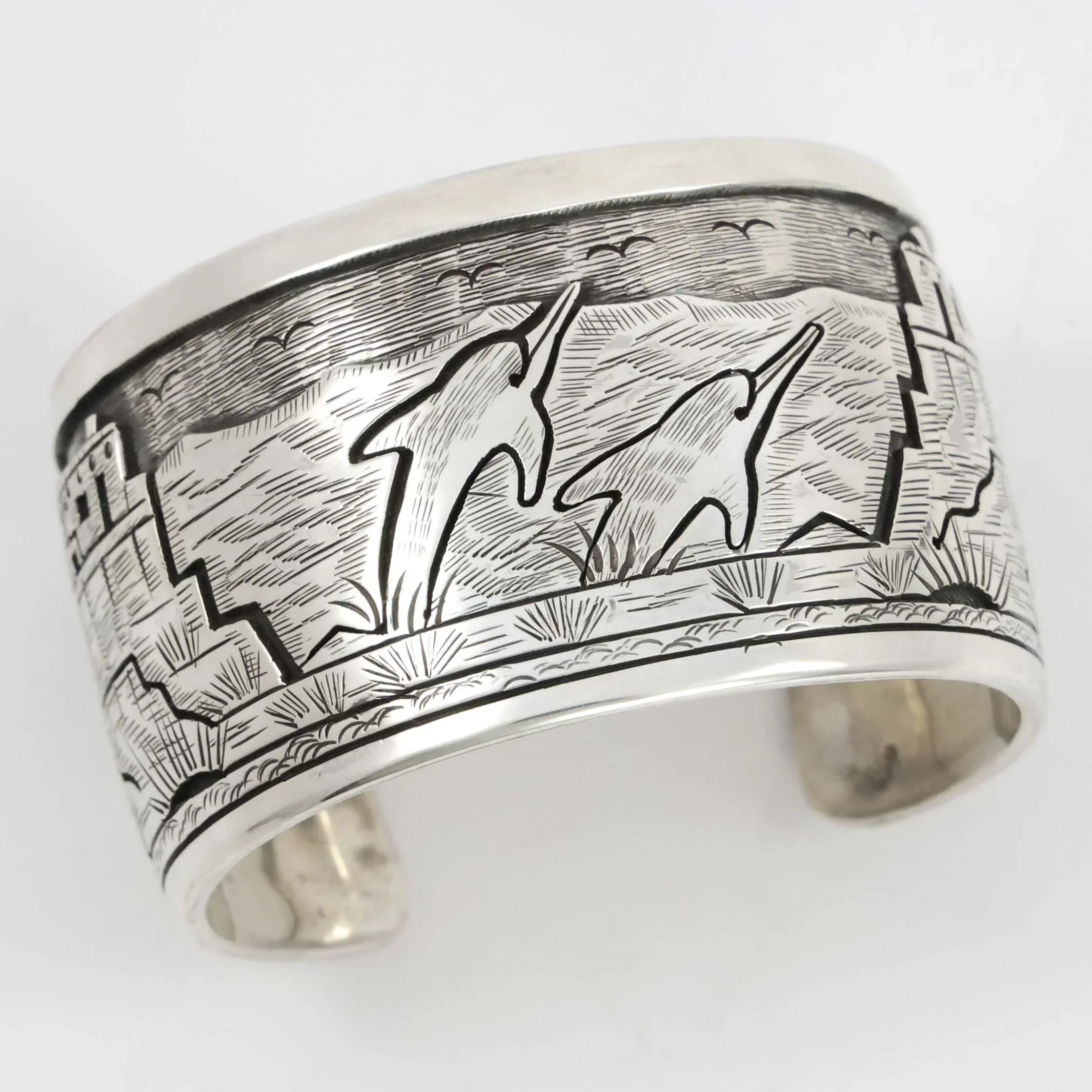 “Dolphins in the Desert” Cuff