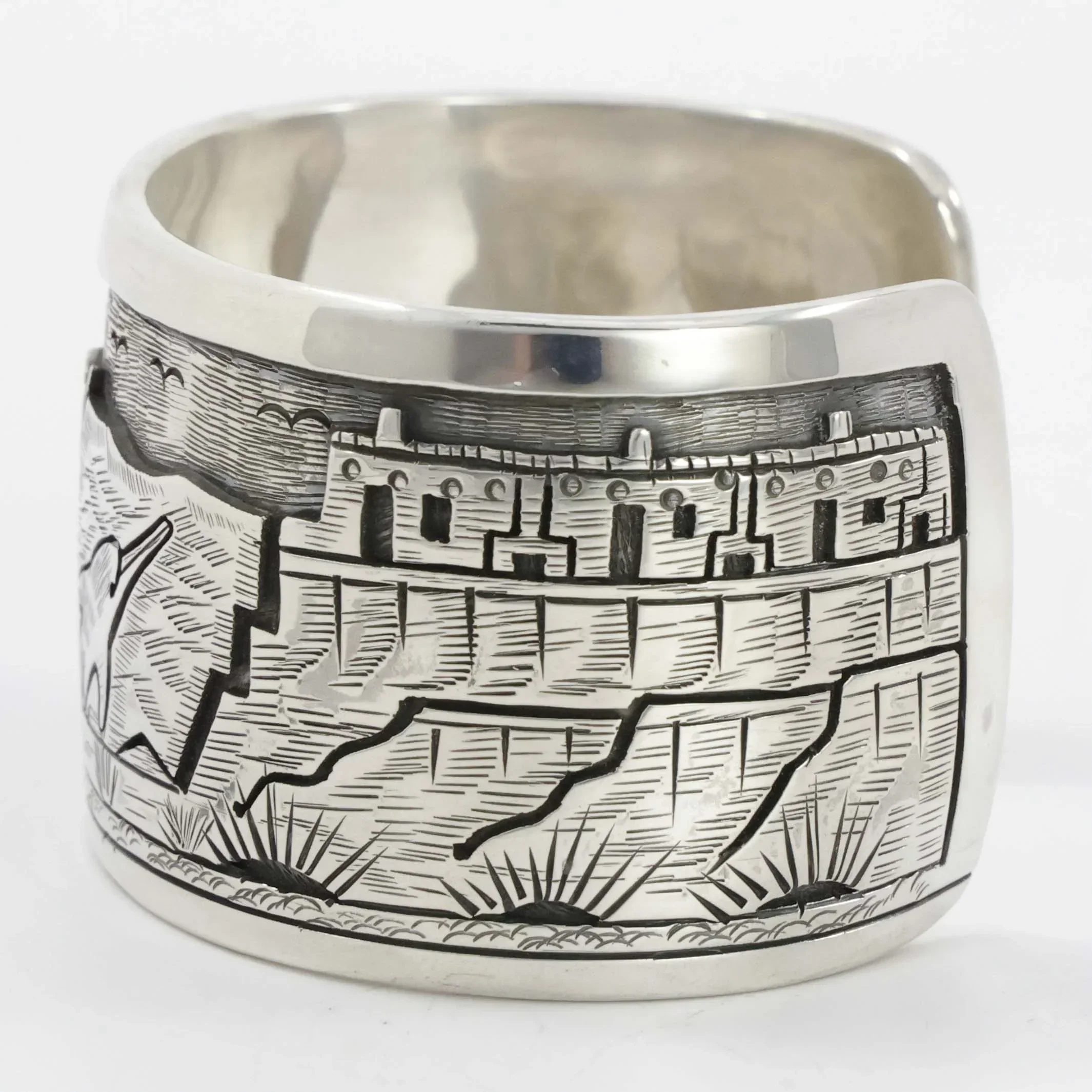 “Dolphins in the Desert” Cuff - Image 3