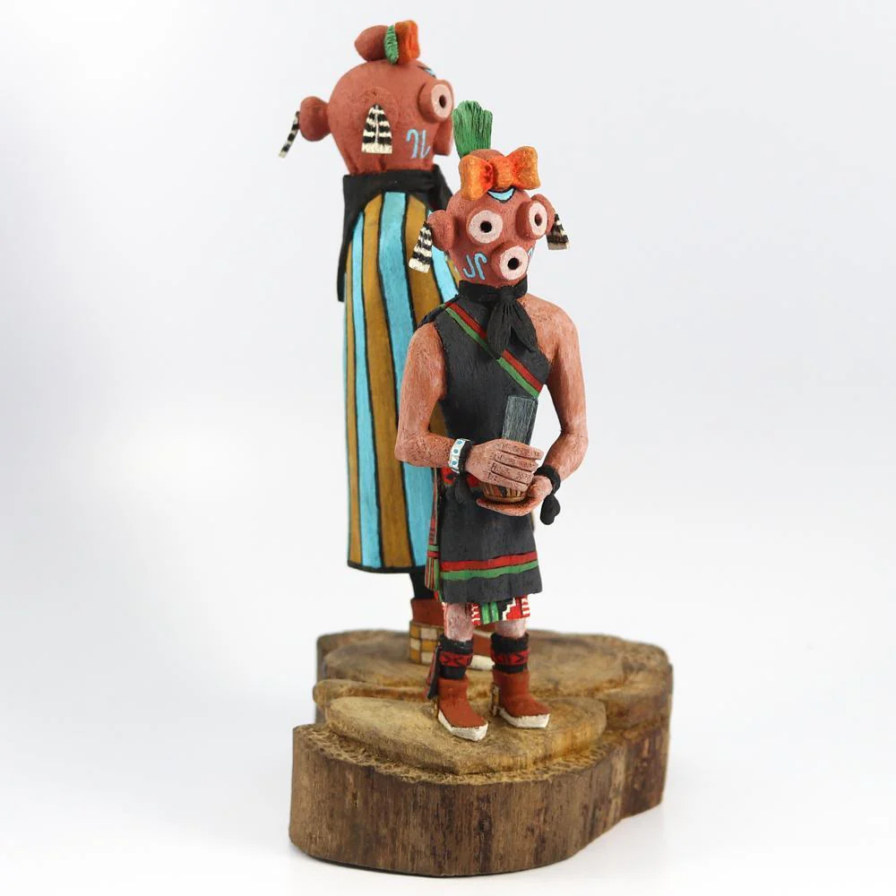 Double Mudhead Kachina - Image 3