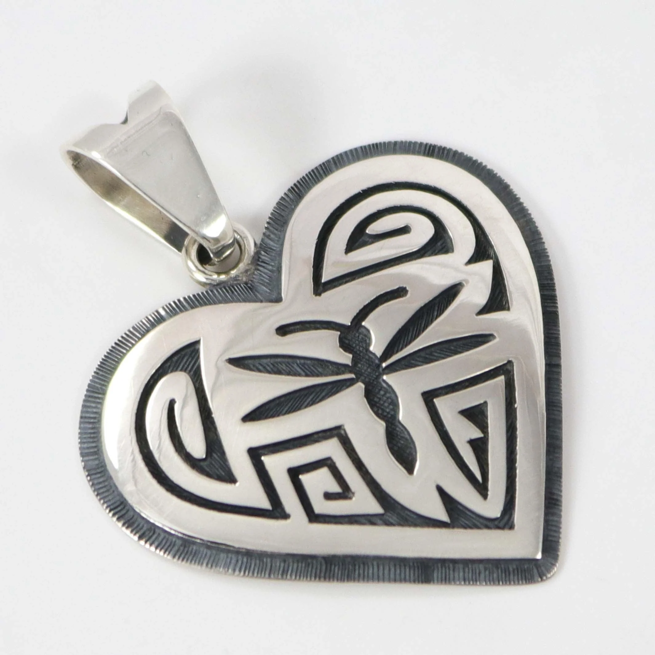 Dragonfly Heart Pendant - Image 2