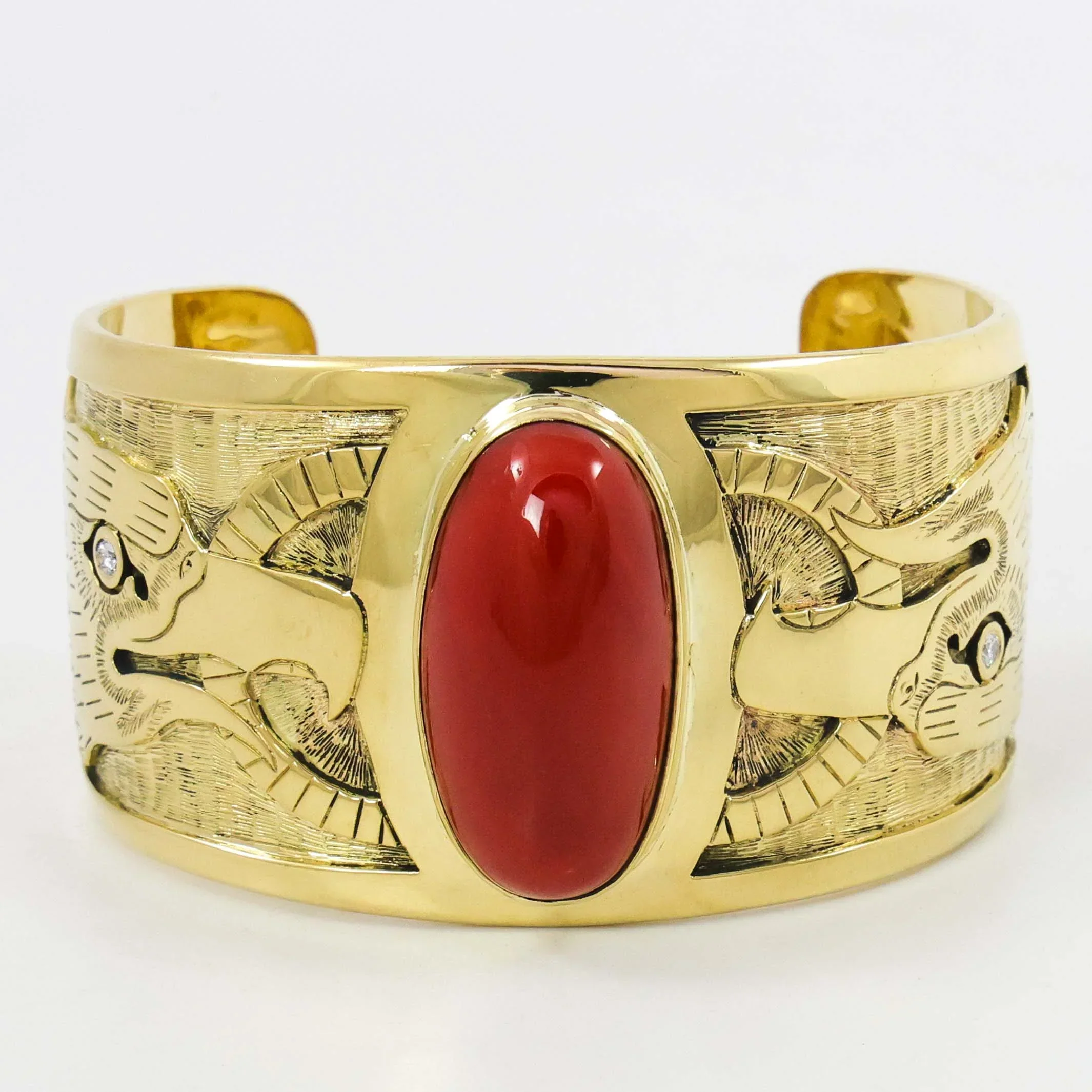 Eagle and Medicine Wheel Bracelet - Image 2