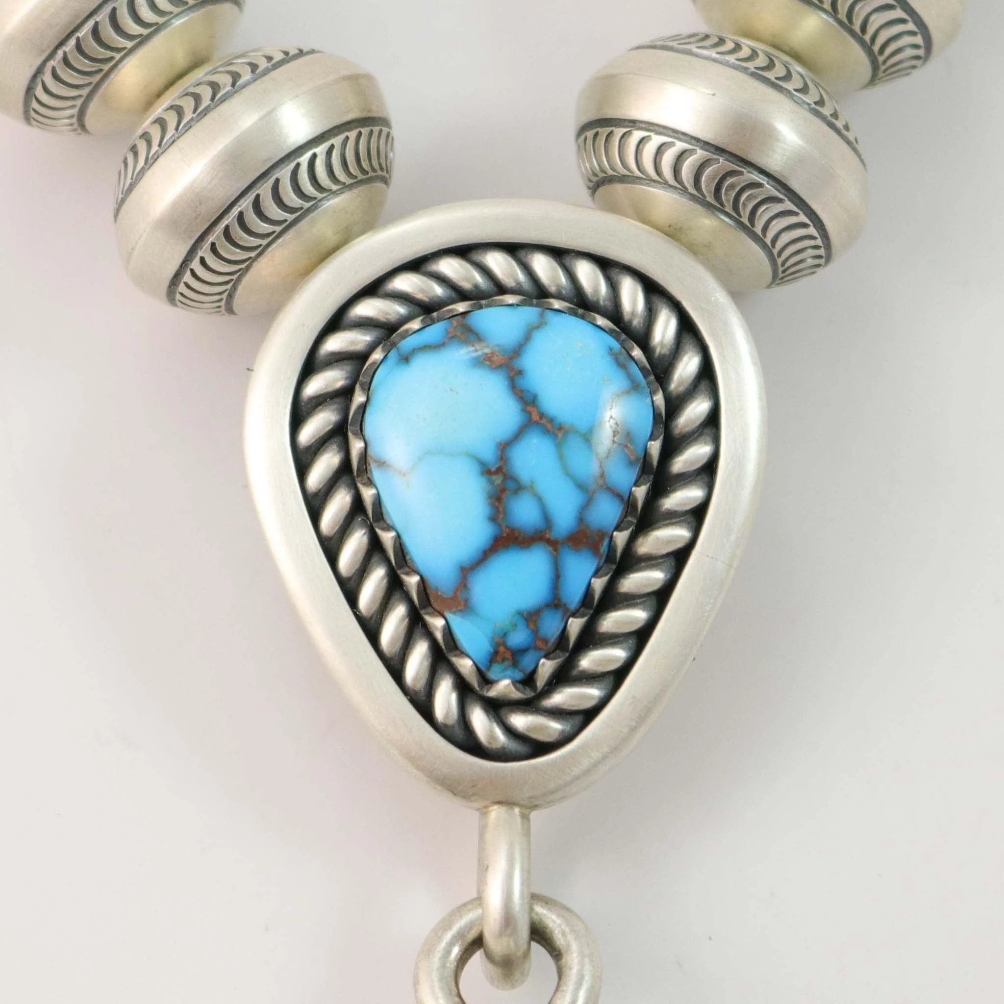 Egyptian Turquoise Squash Pendant - Image 4