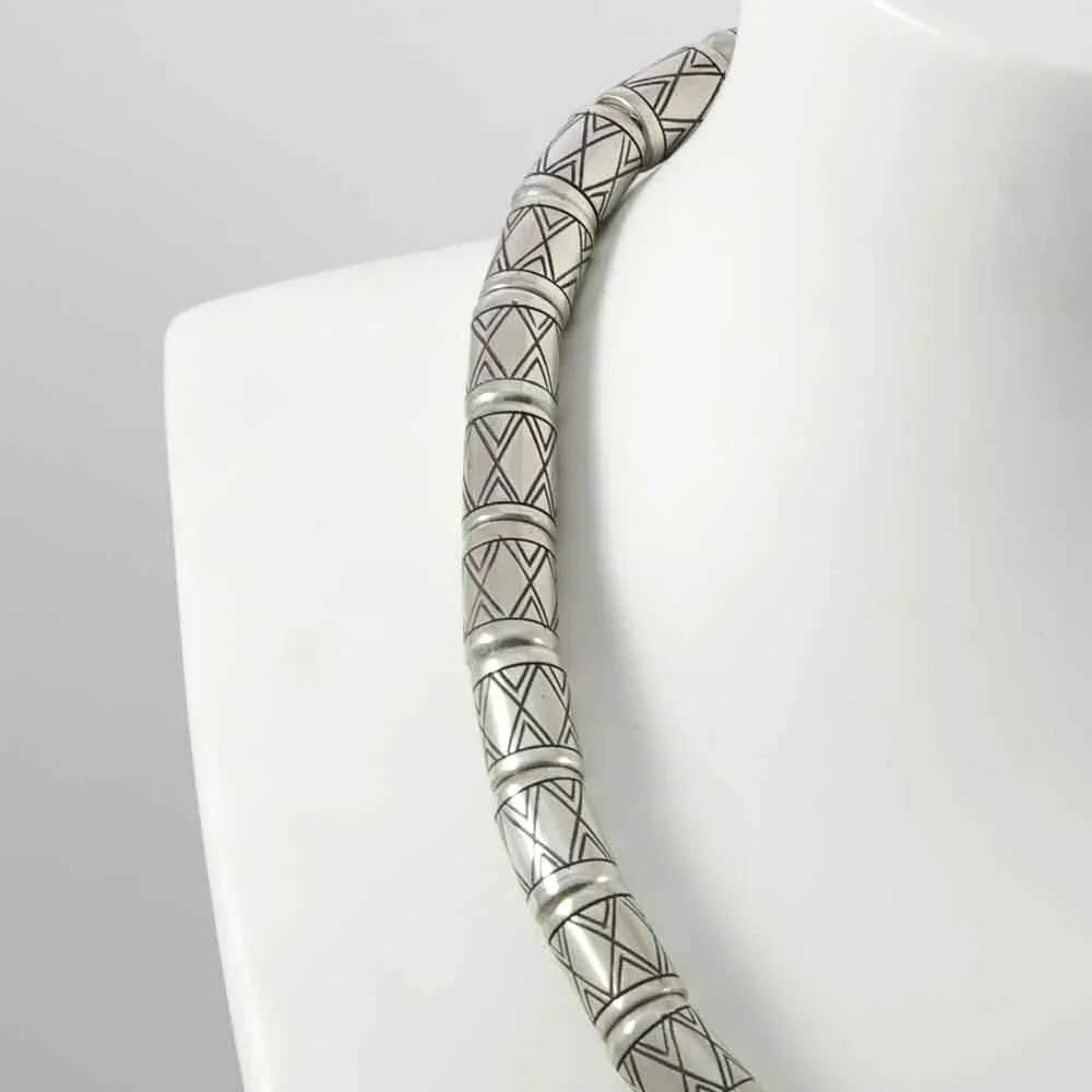 Engraved Bead Necklace - Image 3