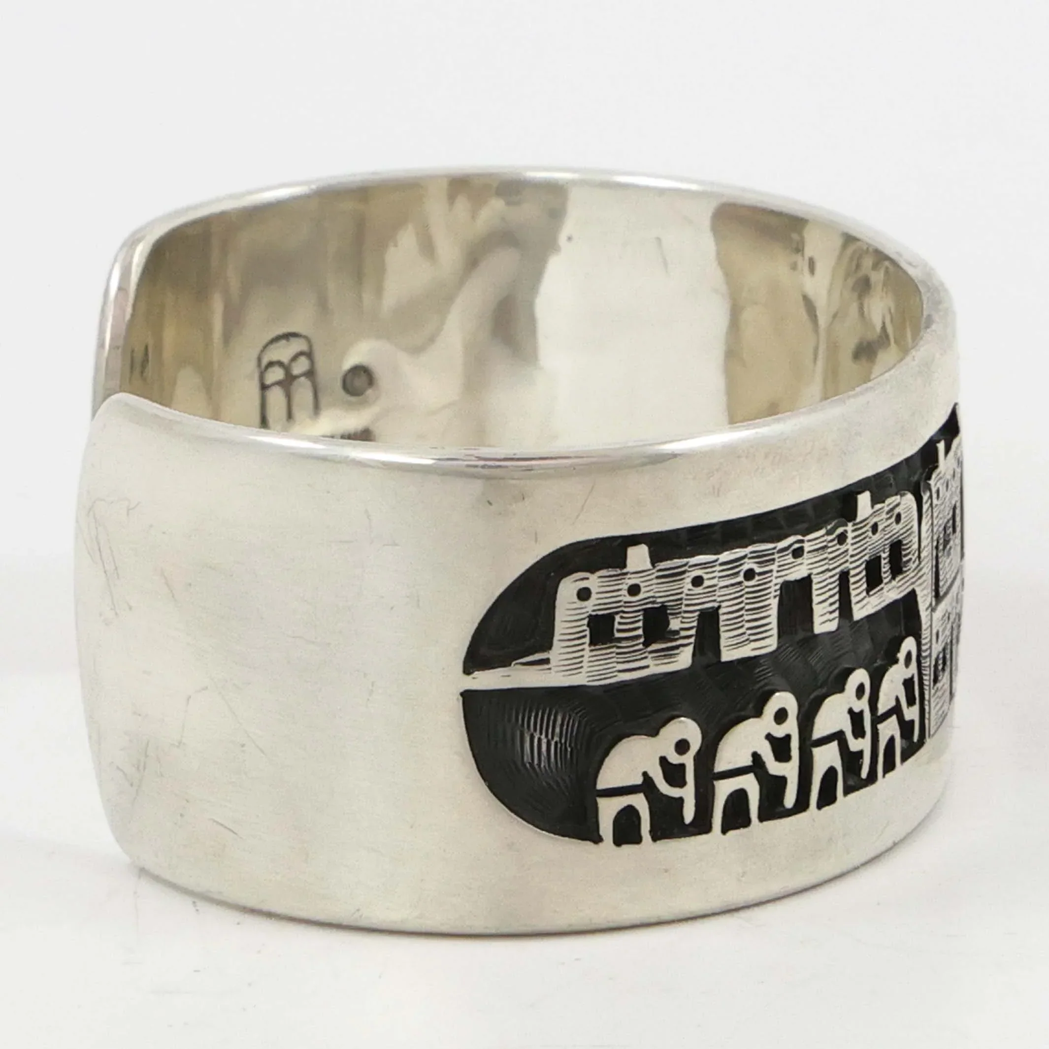 Flute Player and Village Cuff - Image 3