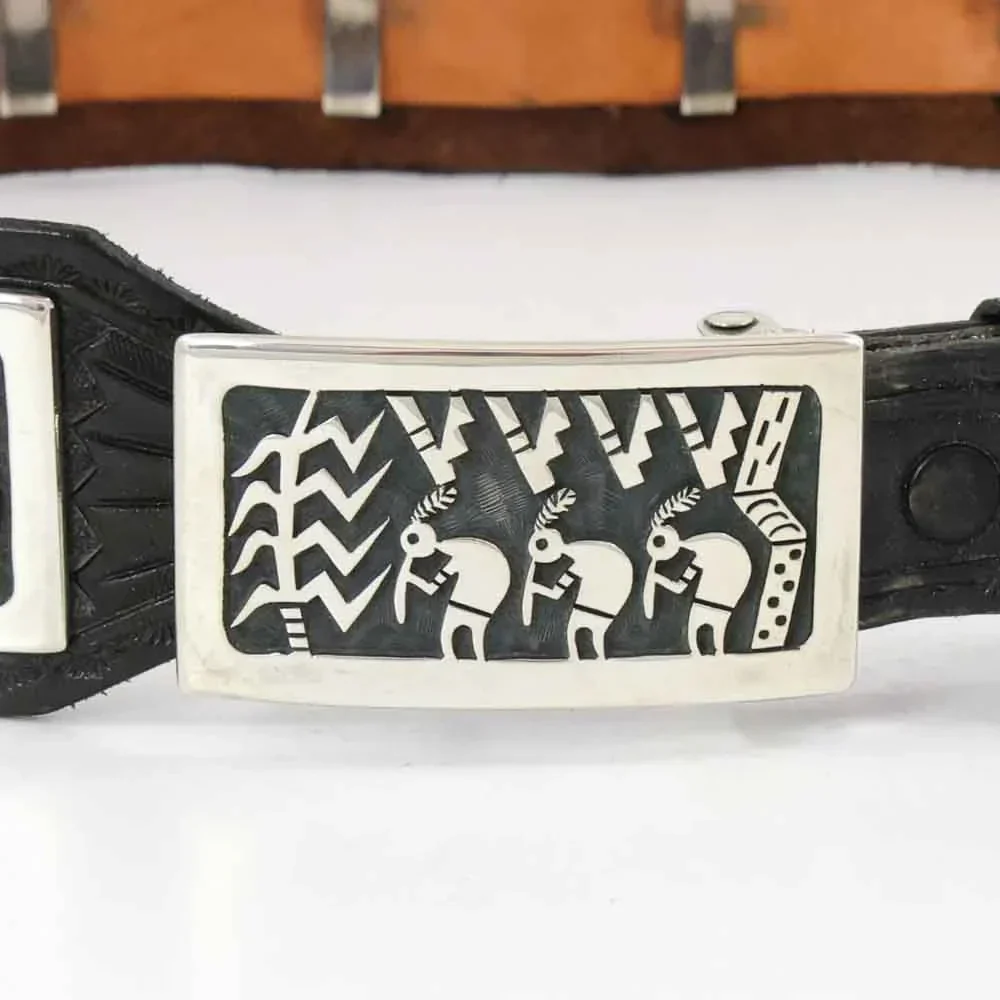Flute Player Concho Belt - Image 2