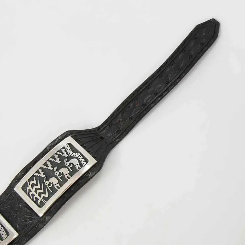 Flute Player Concho Belt - Image 6