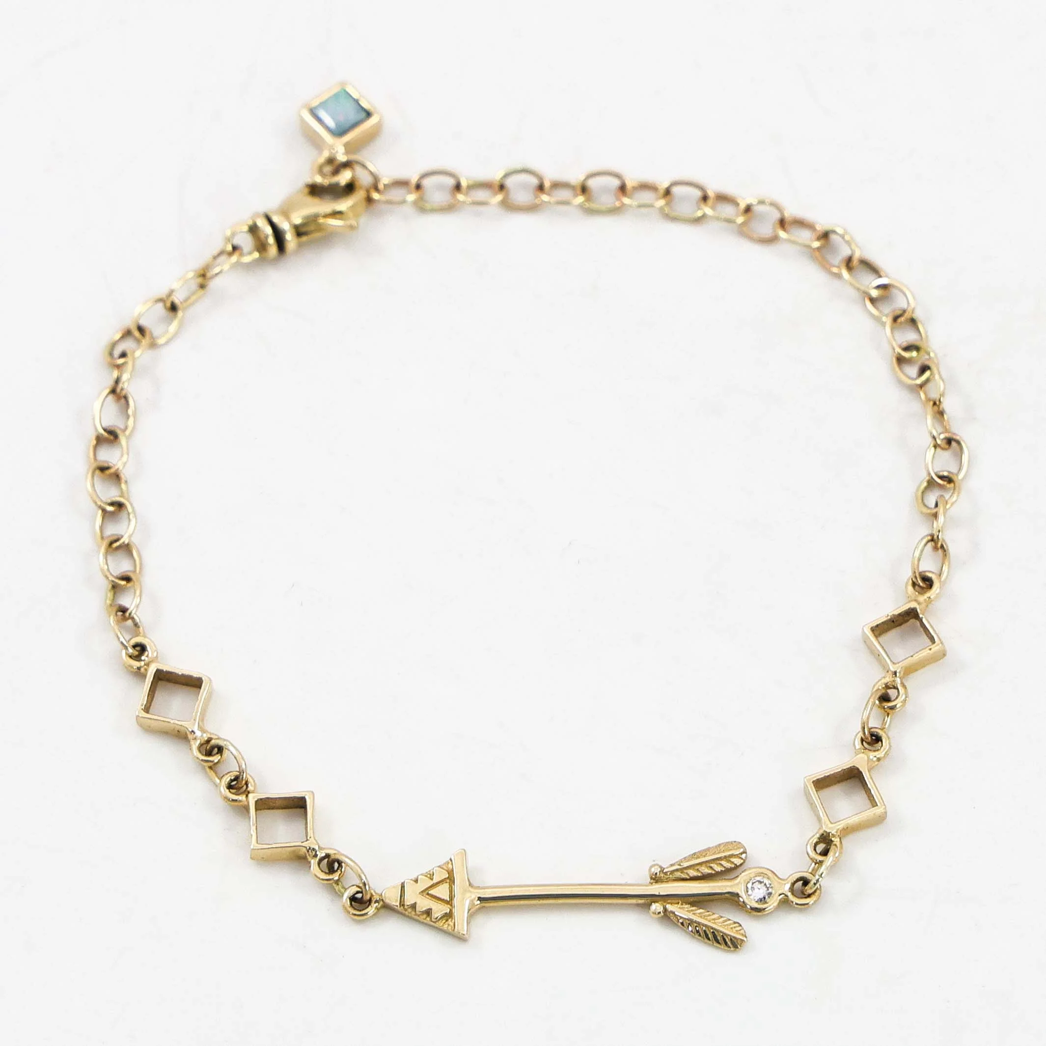 Gold Arrow Bracelet