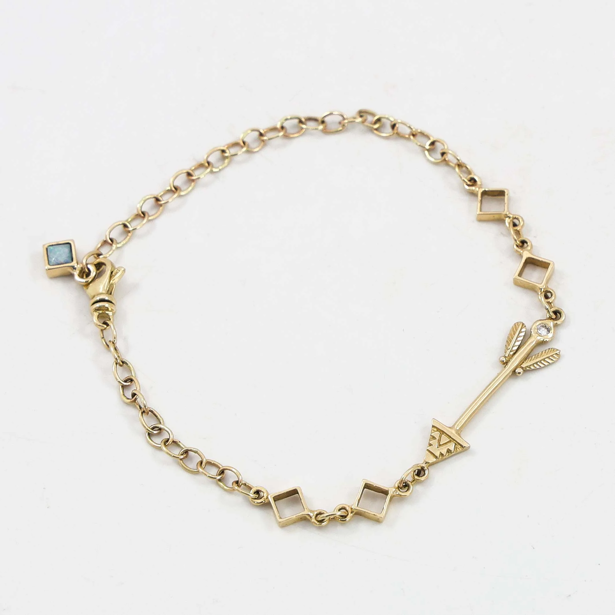 Gold Arrow Bracelet - Image 2
