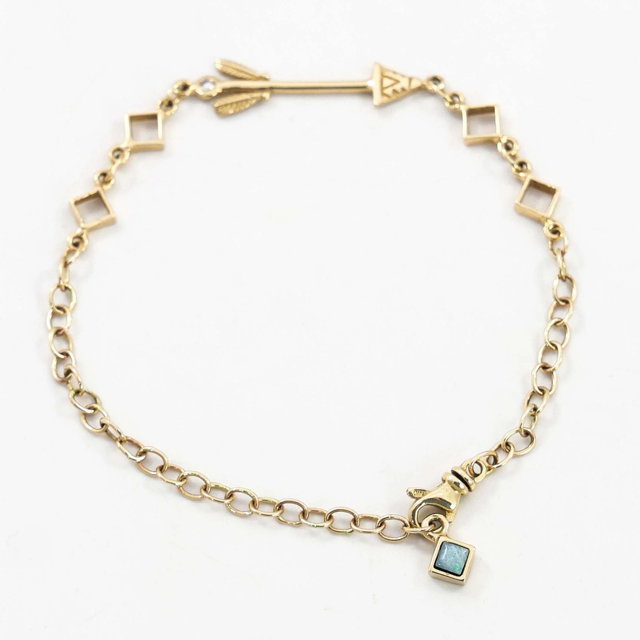 Gold Arrow Bracelet - Image 3